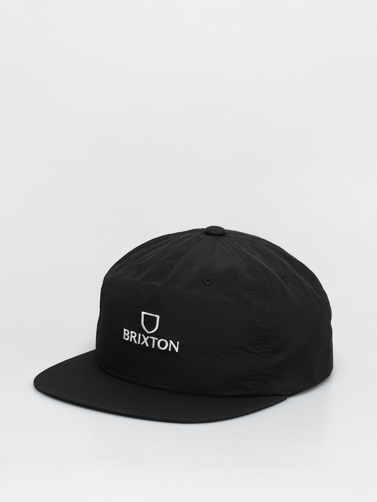 Czapka z daszkiem Brixton Alpha Mp Snapback ZD (black/white)