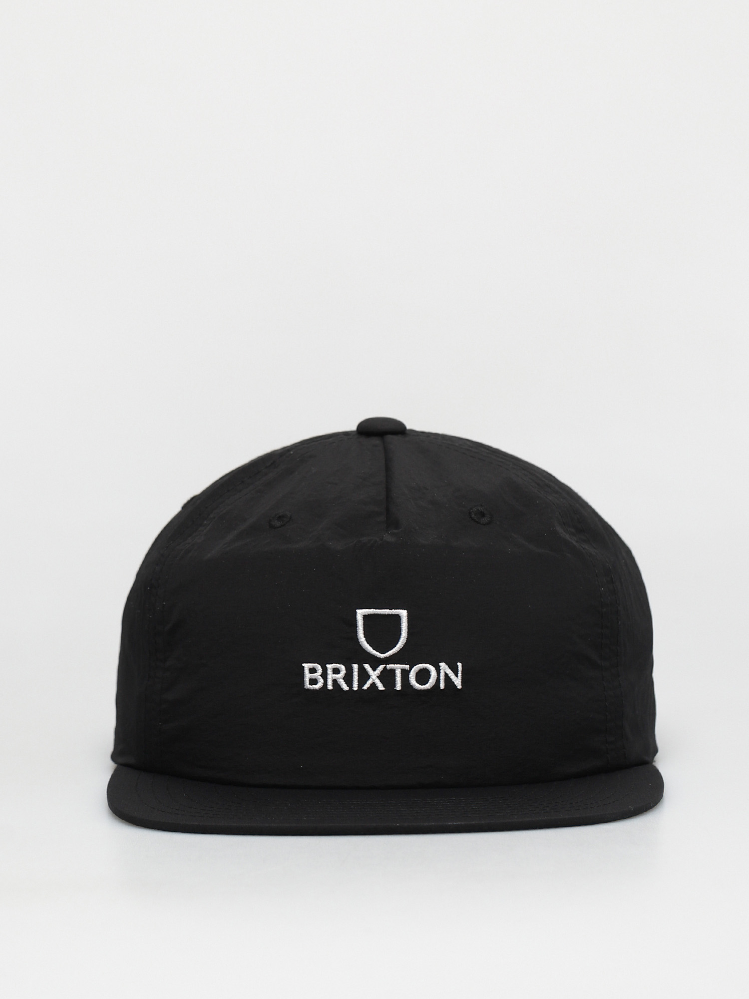 Czapka z daszkiem Brixton Alpha Mp Snapback ZD (black/white)
