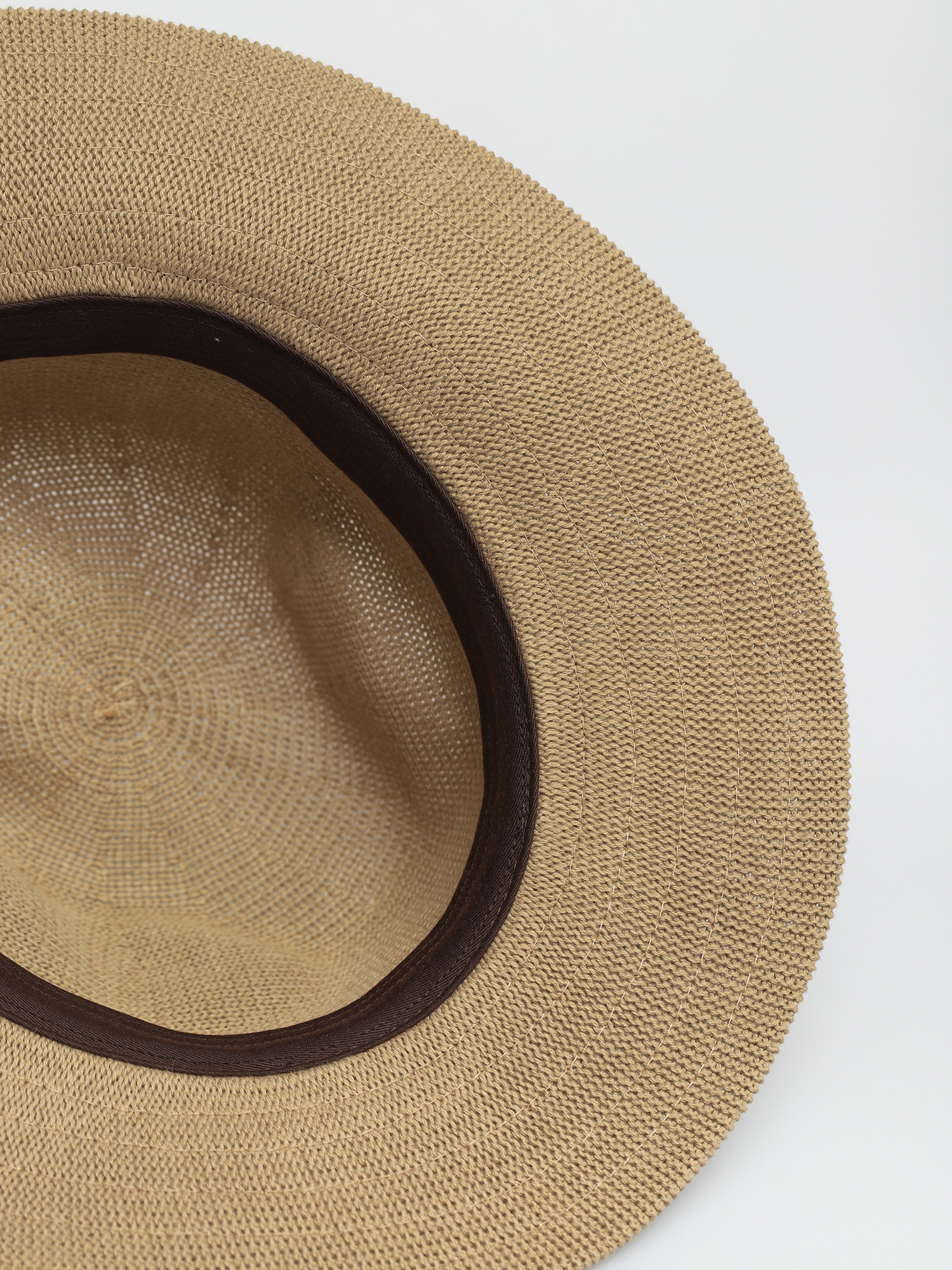 Kapelusz Brixton Messer Knit Packable Fedora (tan)