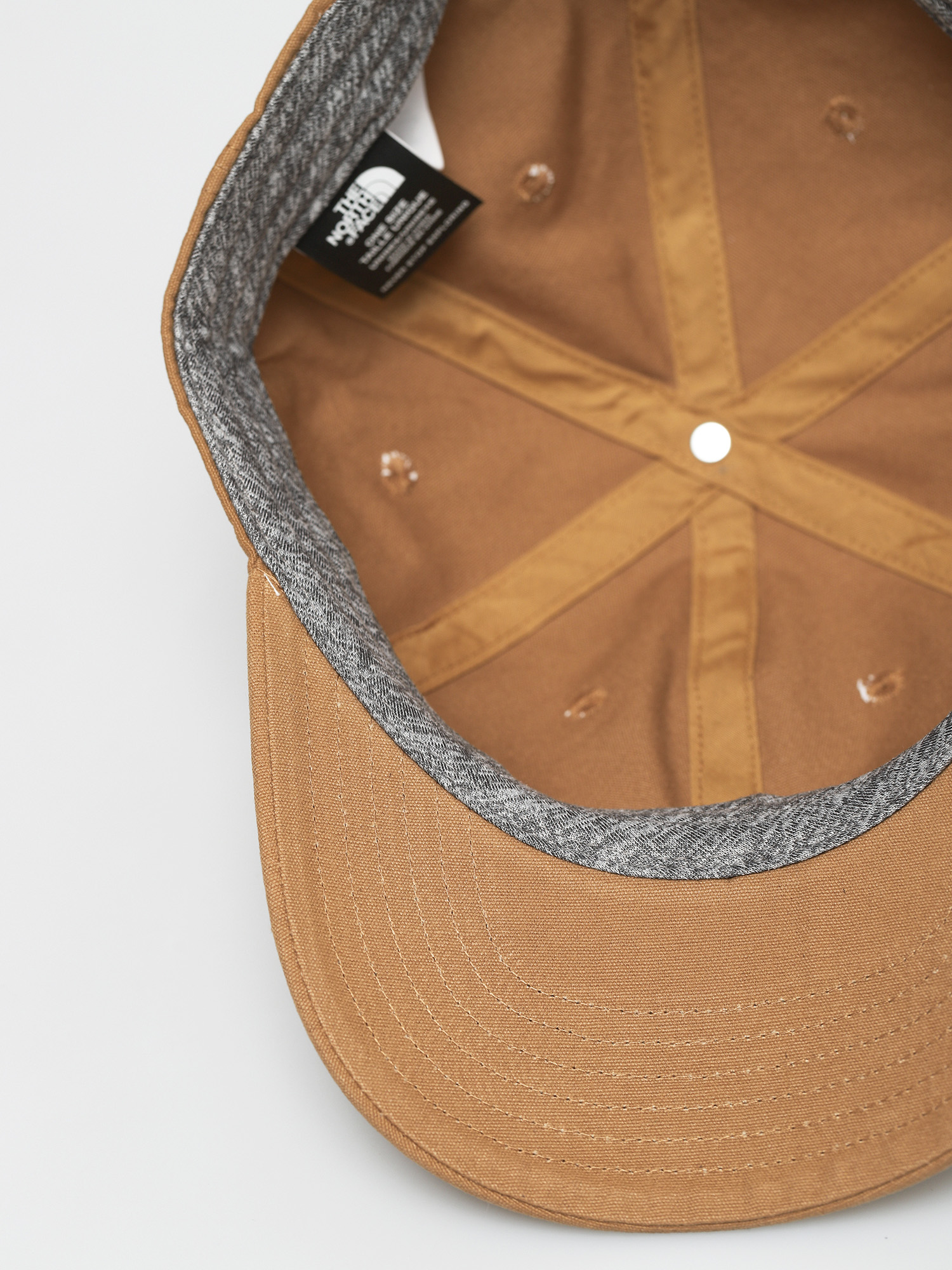 Czapka z daszkiem The North Face Washed Norm ZD (utility brown)