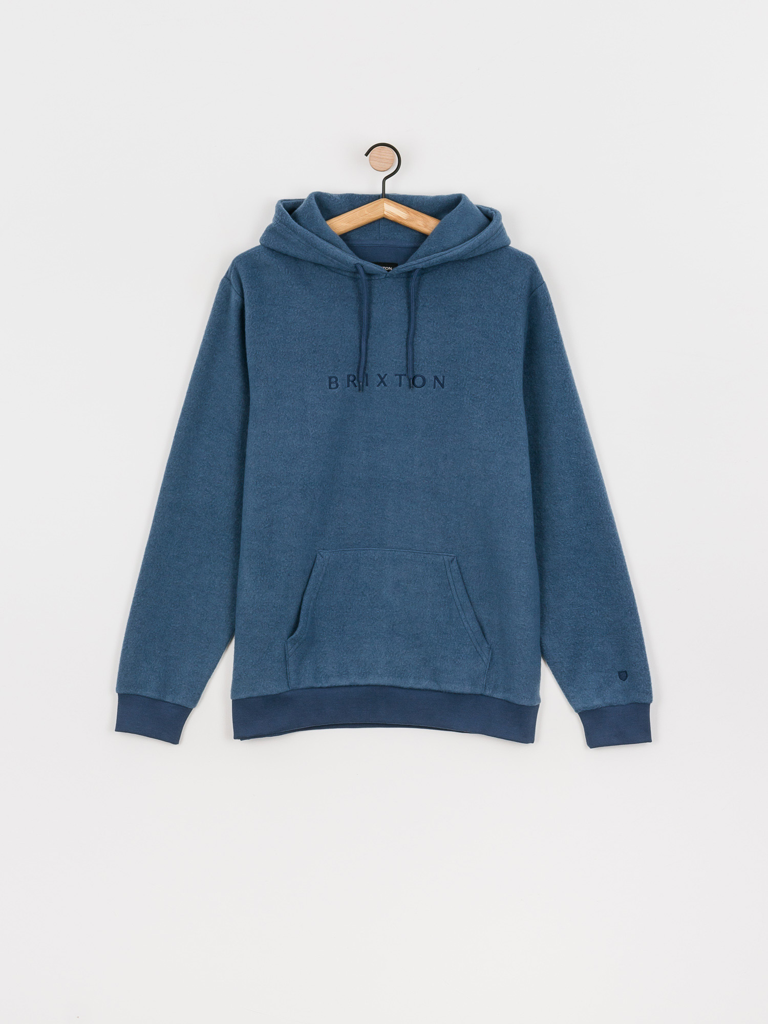 Bluza z kapturem Brixton Alpha Line HD (joe blue)