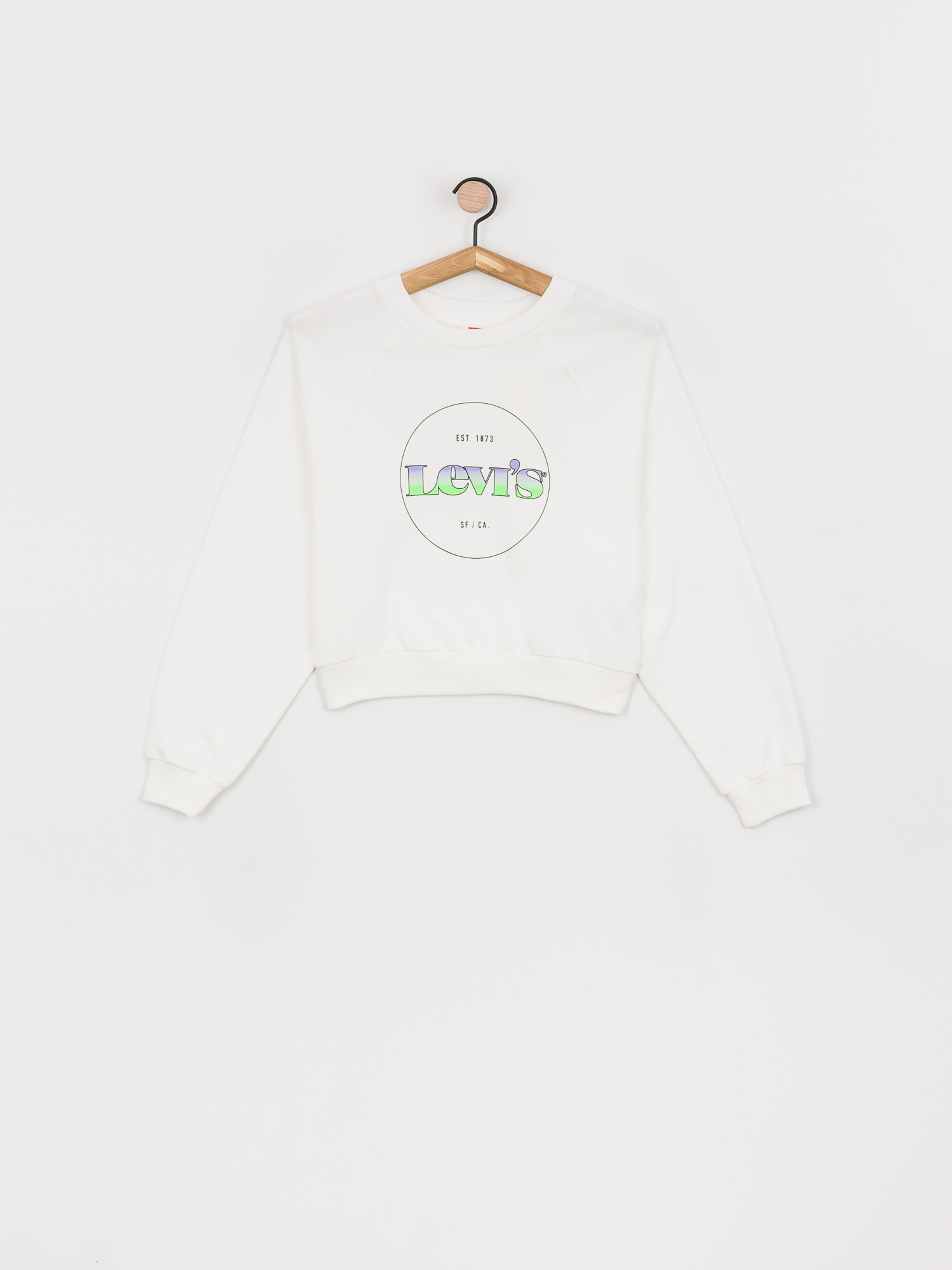 Bluza Levi's® Vintage Raglan Wmn (circle logo gradient white)