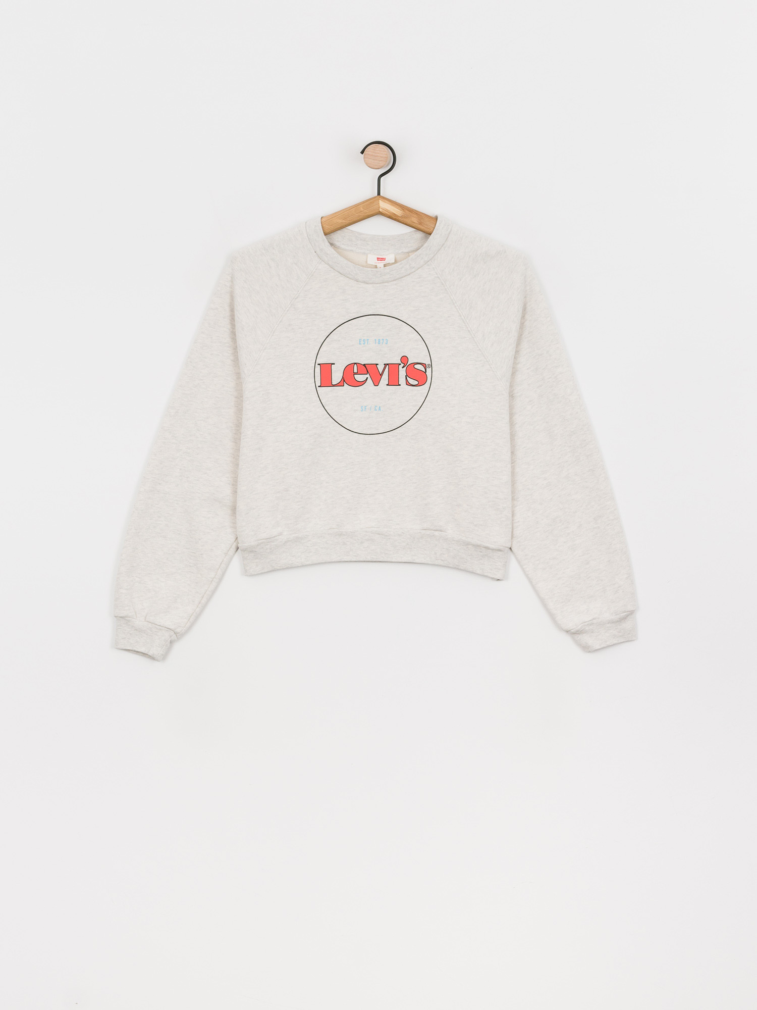 Bluza Levi's® Vintage Raglan Wmn (circle logo gradient white)