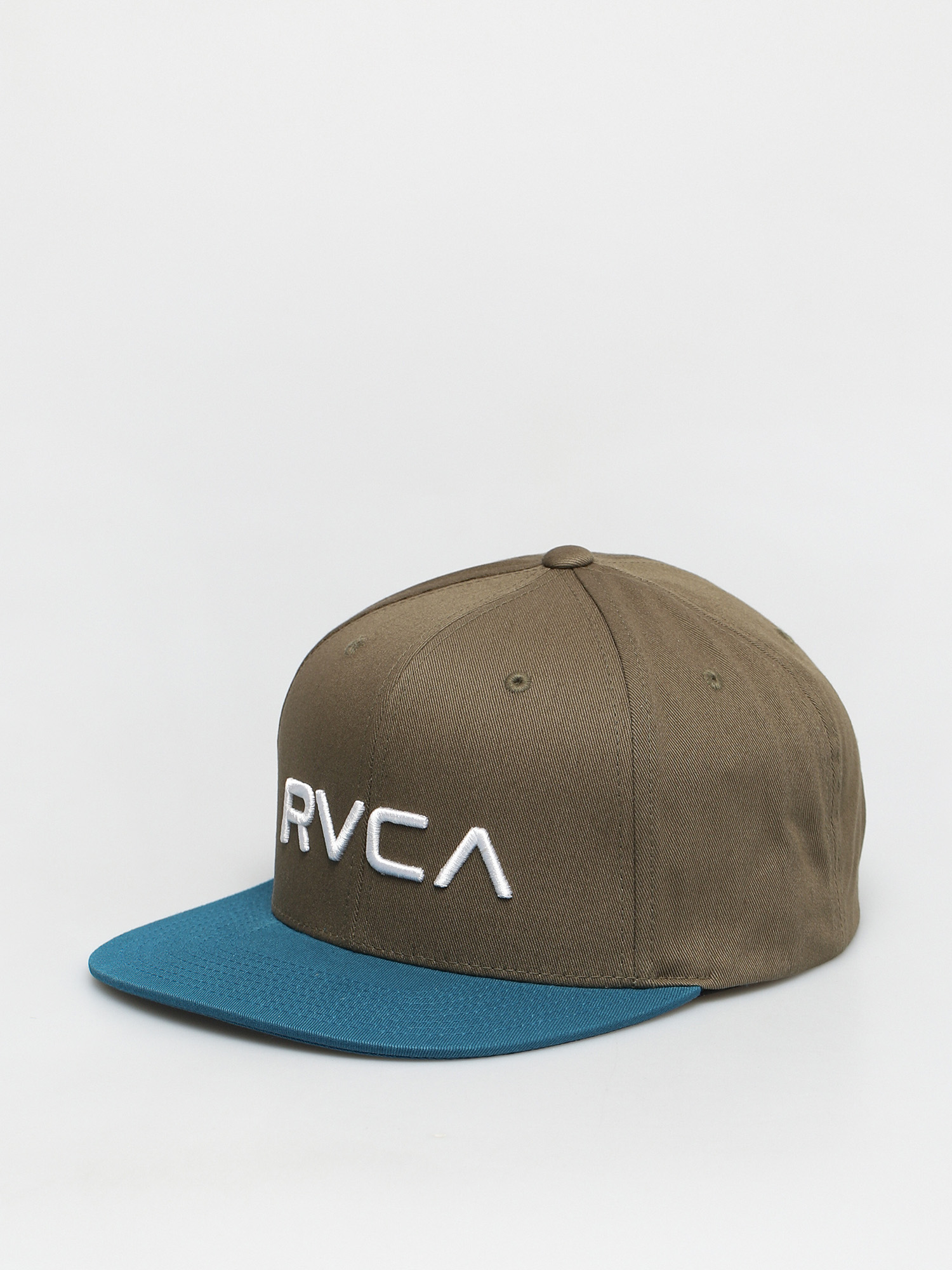 Czapka z daszkiem RVCA Twill Snapback ZD (olive teal)