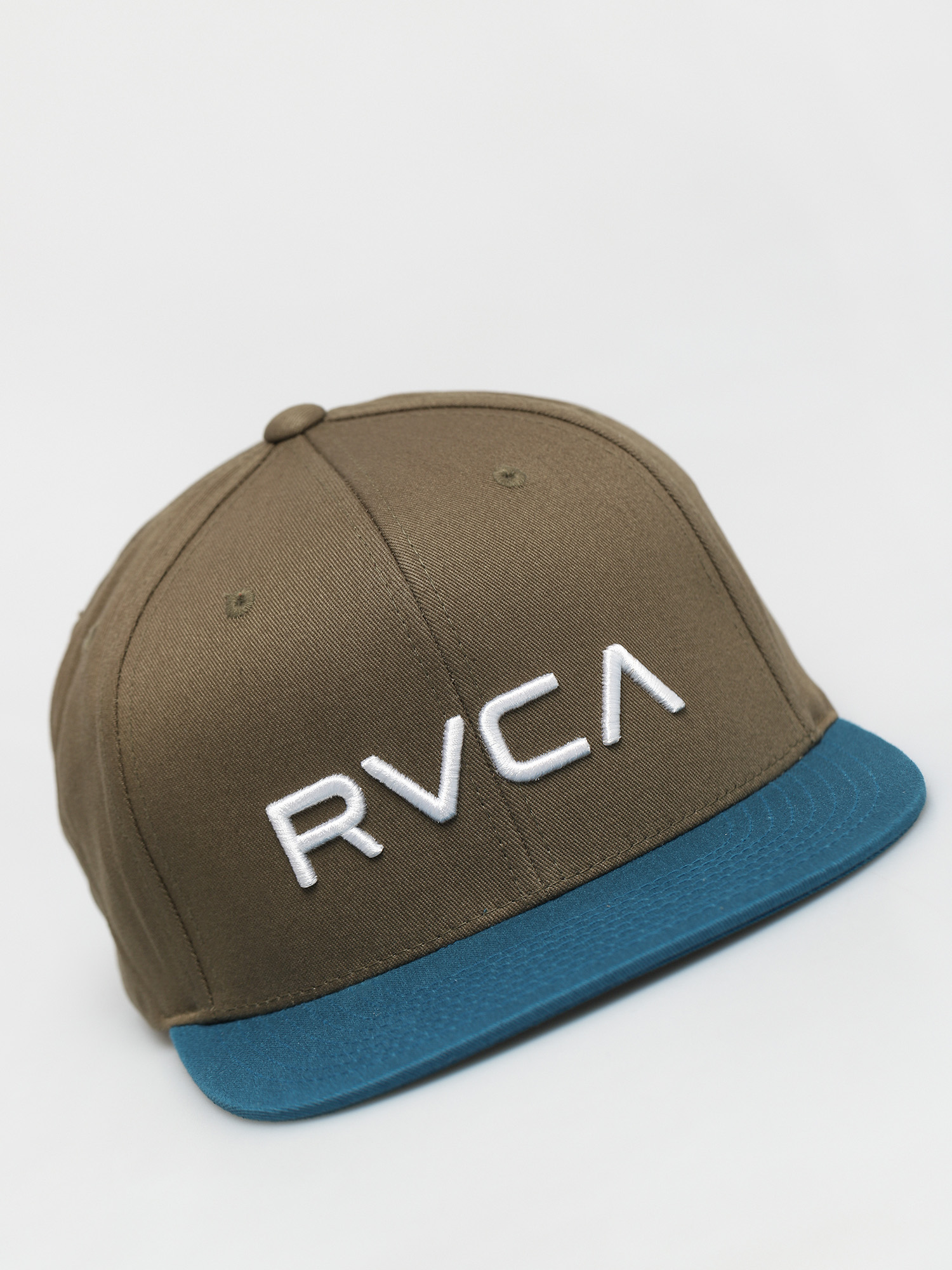 Czapka z daszkiem RVCA Twill Snapback ZD (olive teal)