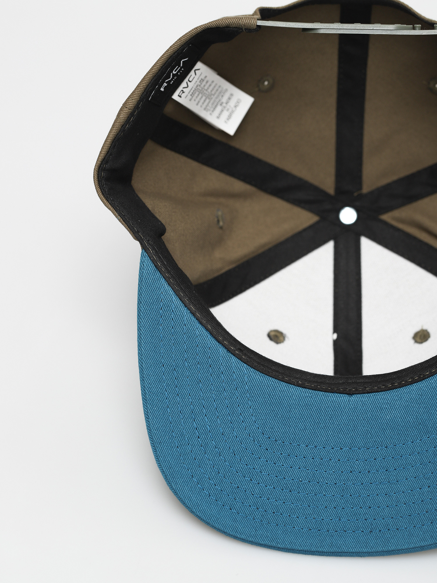 Czapka z daszkiem RVCA Twill Snapback ZD (olive teal)