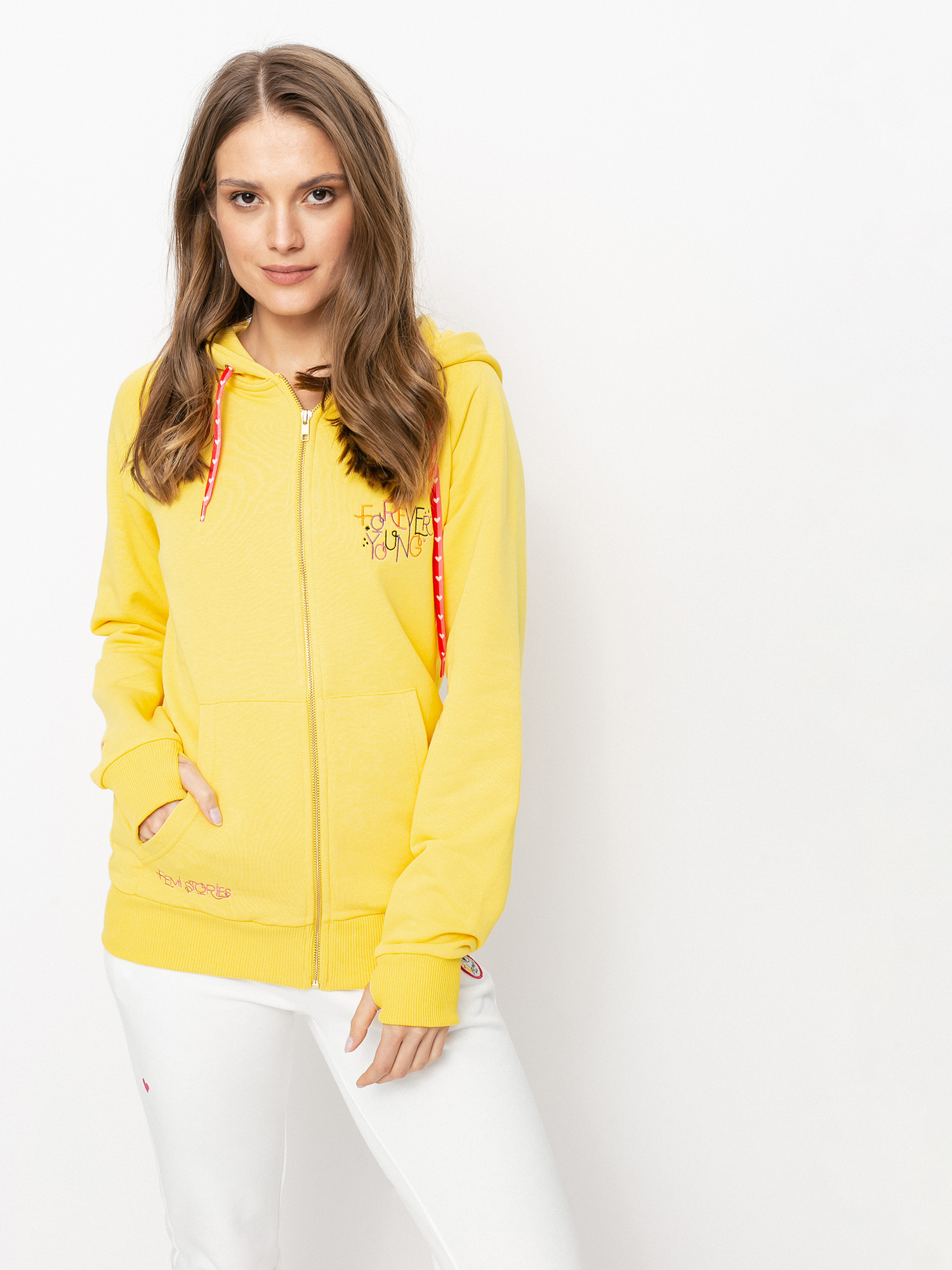 Bluza z kapturem Femi Stories Harun ZHD Wmn (fmy)