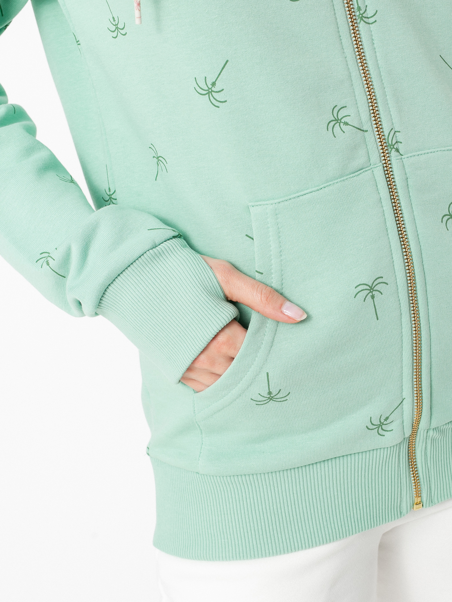 Bluza z kapturem Femi Stories Harun ZHD Wmn (grn plms)