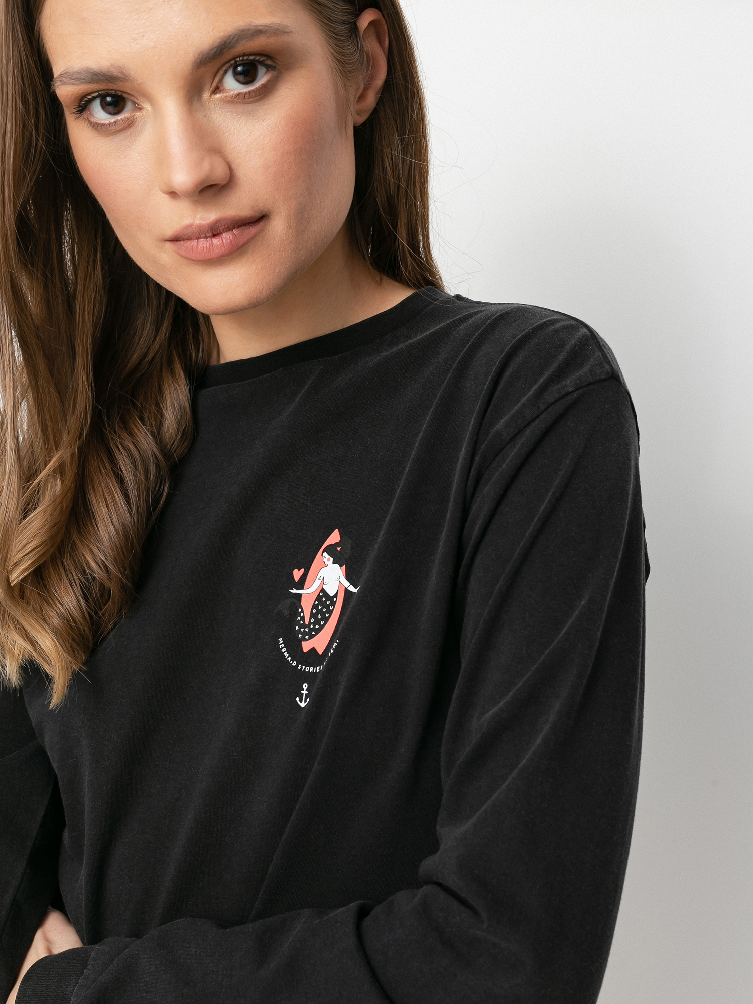 Longsleeve Femi Stories Soka Wmn (wblk)
