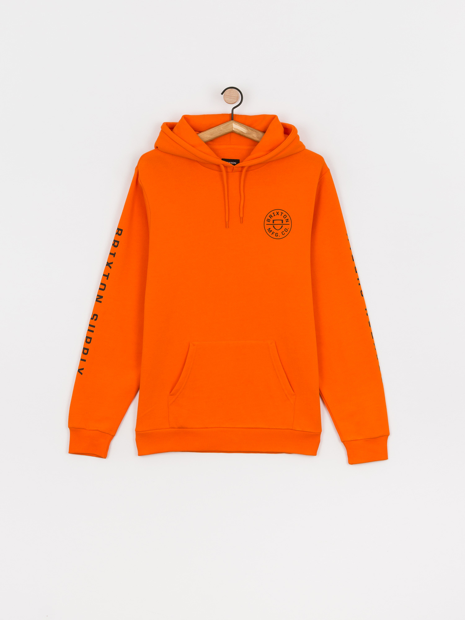 Bluza z kapturem Brixton Crest HD (carrot)