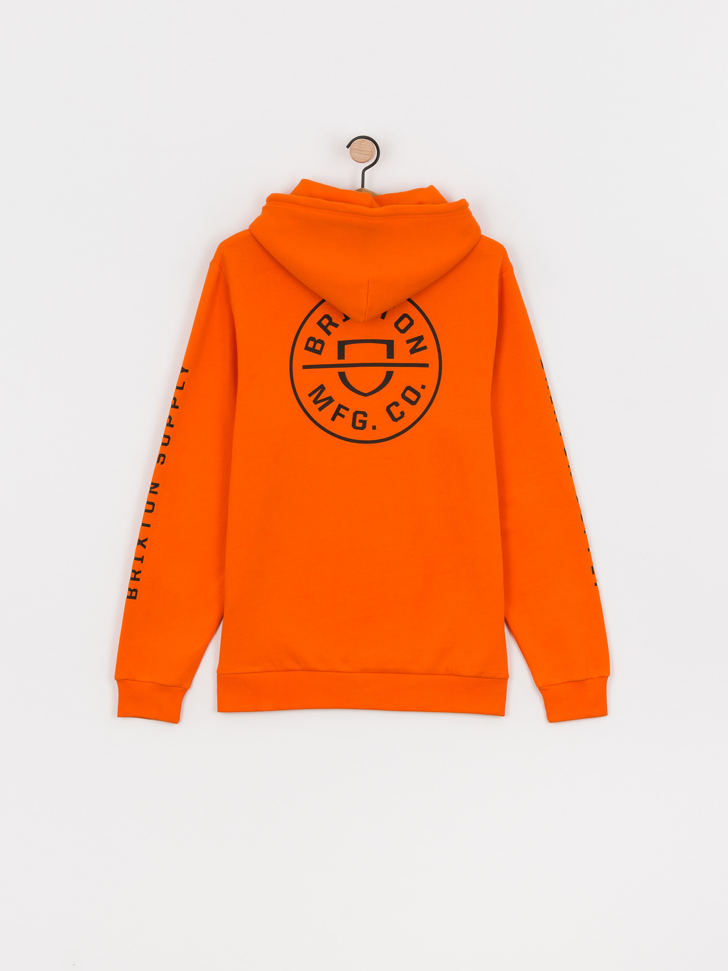 Bluza z kapturem Brixton Crest HD (carrot)
