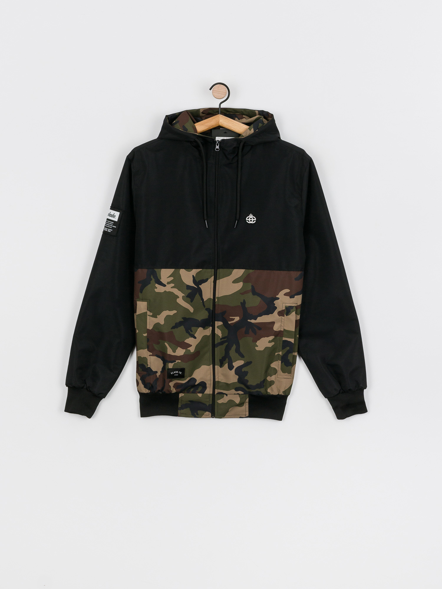 Kurtka Elade Rainforest Summer (black/camo)