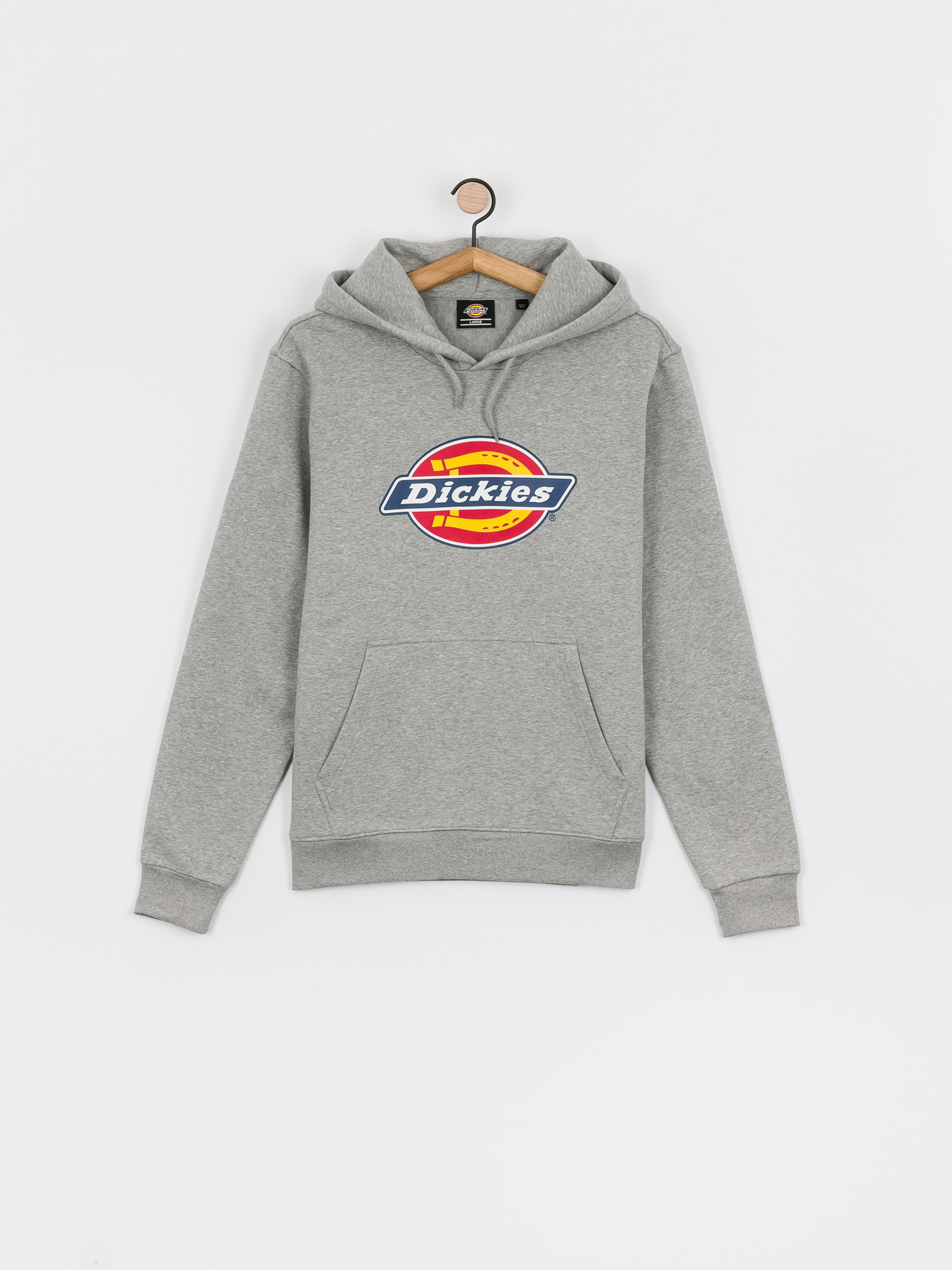 Bluza z kapturem Dickies Icon Logo HD (grey melange)
