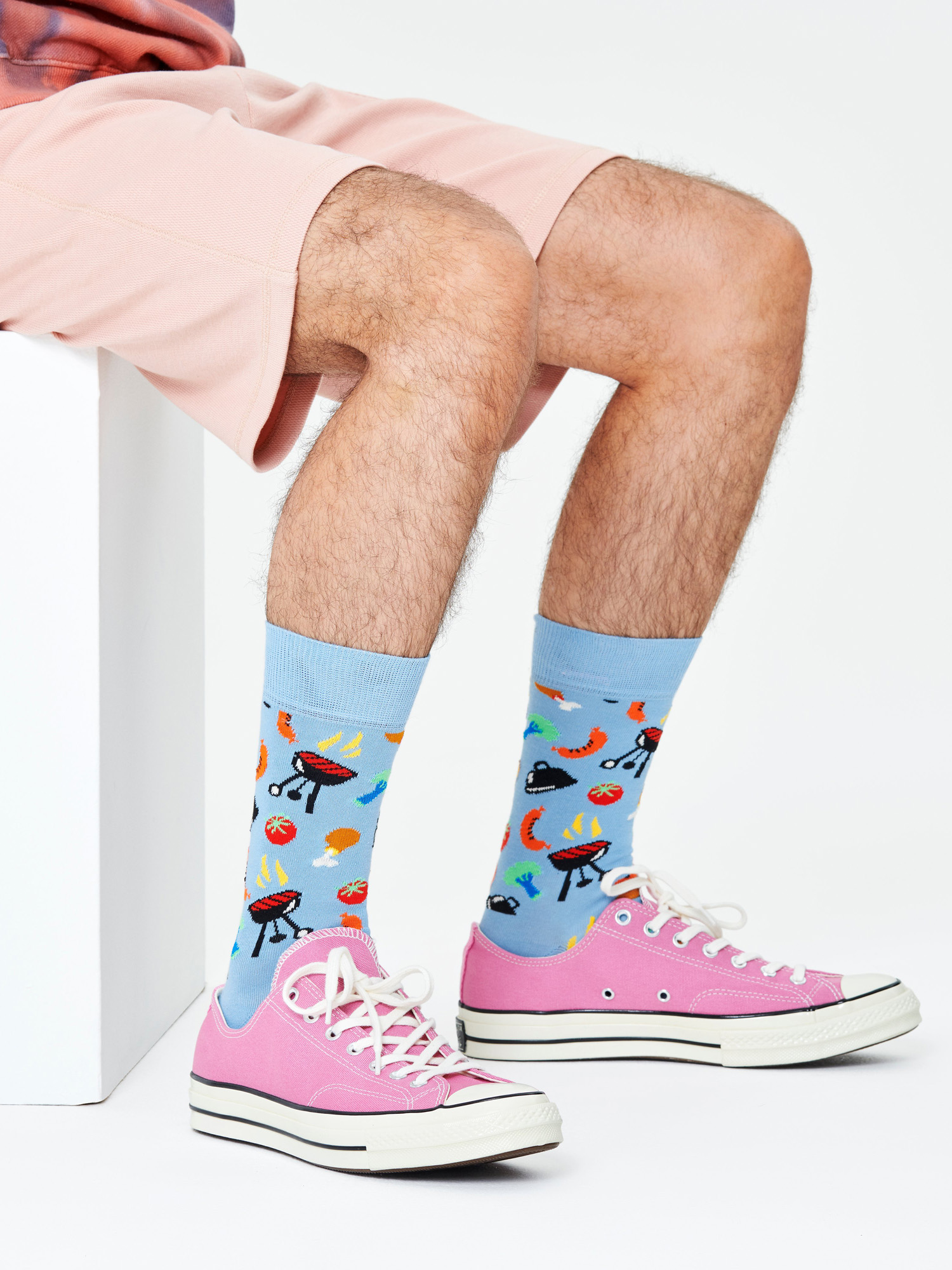 Skarpetki Happy Socks Barbeque (blue)