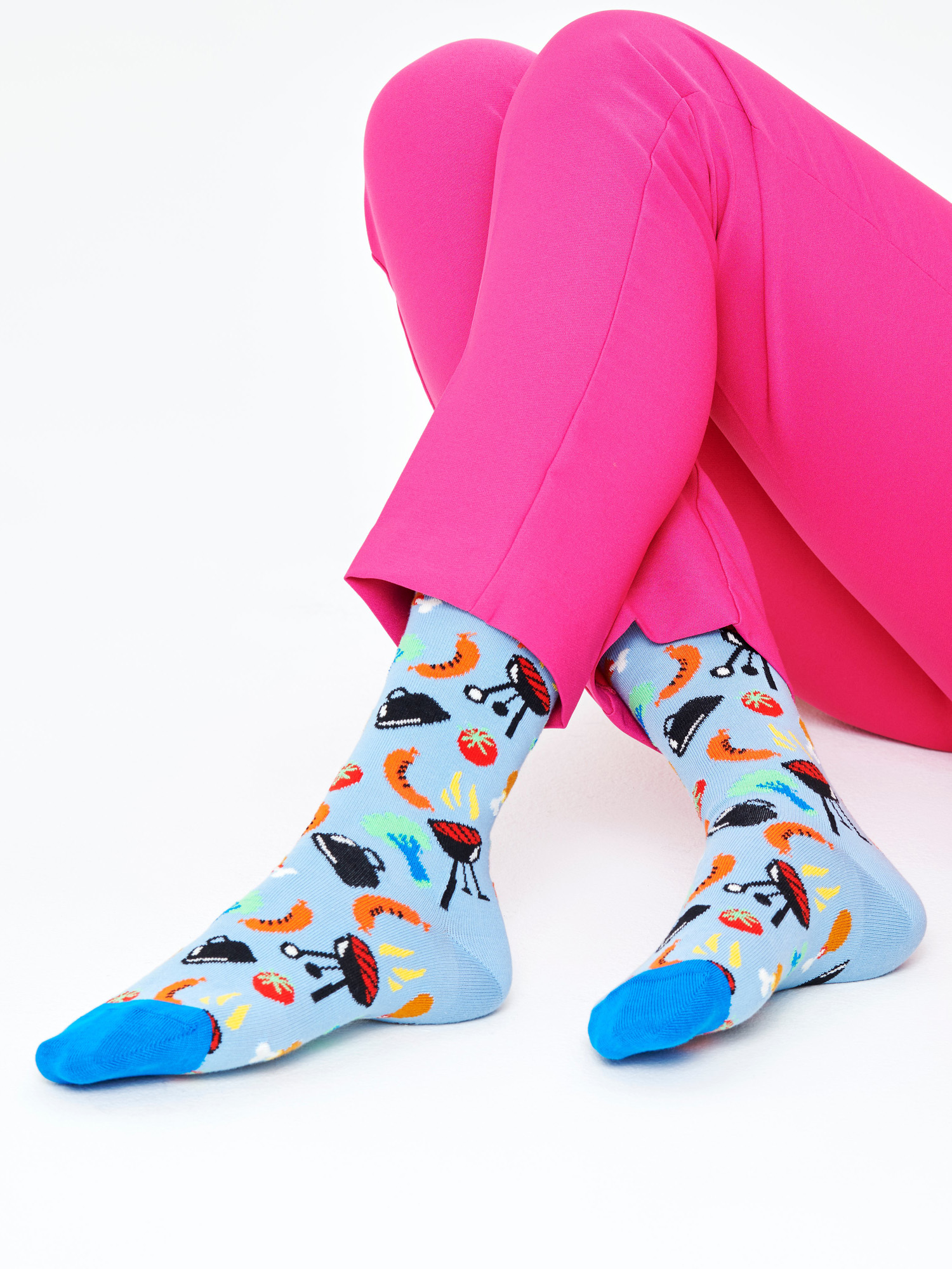 Skarpetki Happy Socks Barbeque (blue)