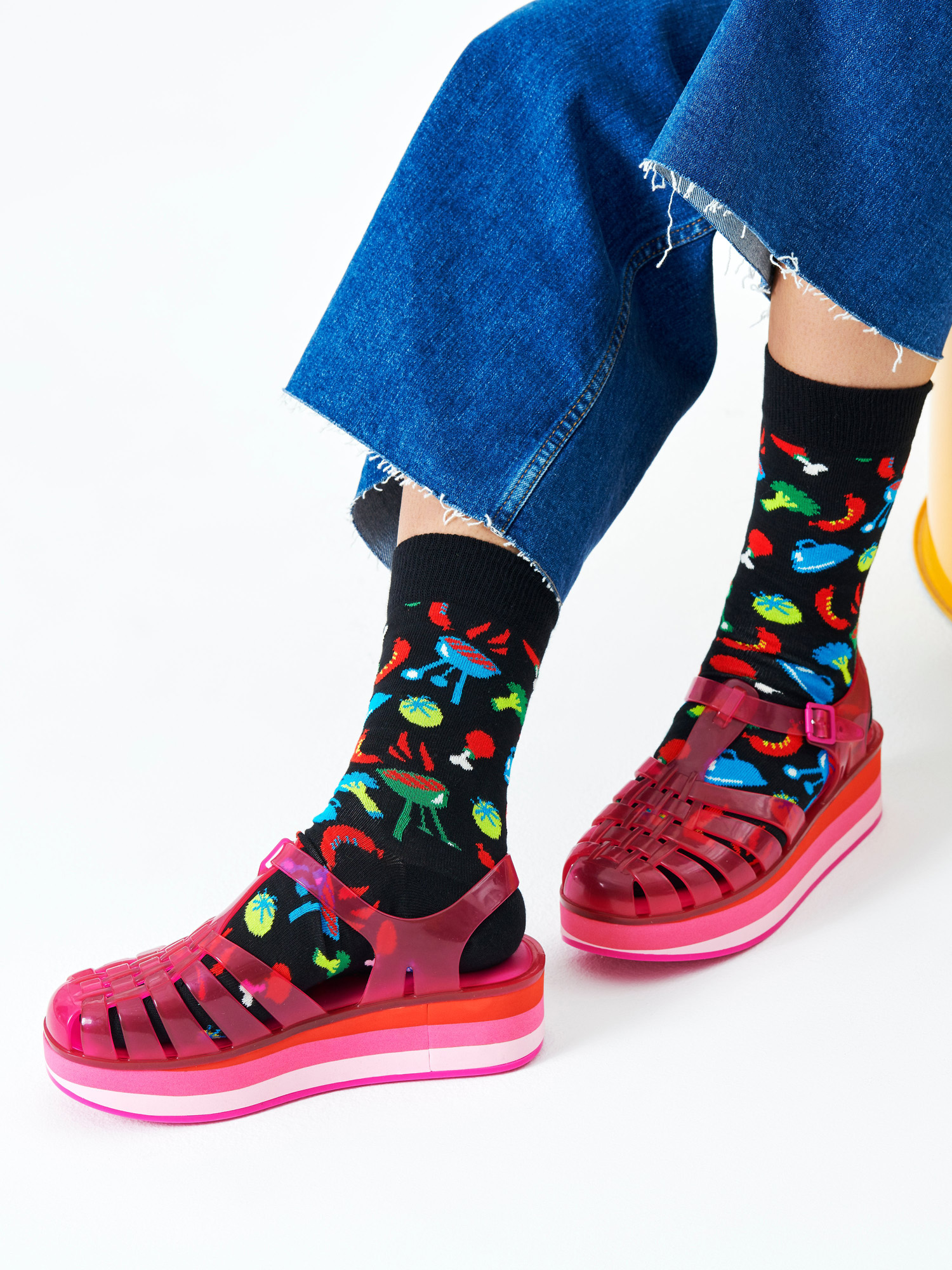 Skarpetki Happy Socks Barbeque (black)