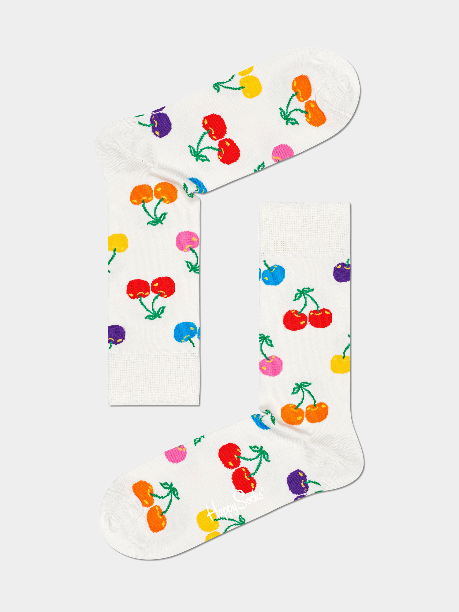 Skarpetki Happy Socks Cherry (white)