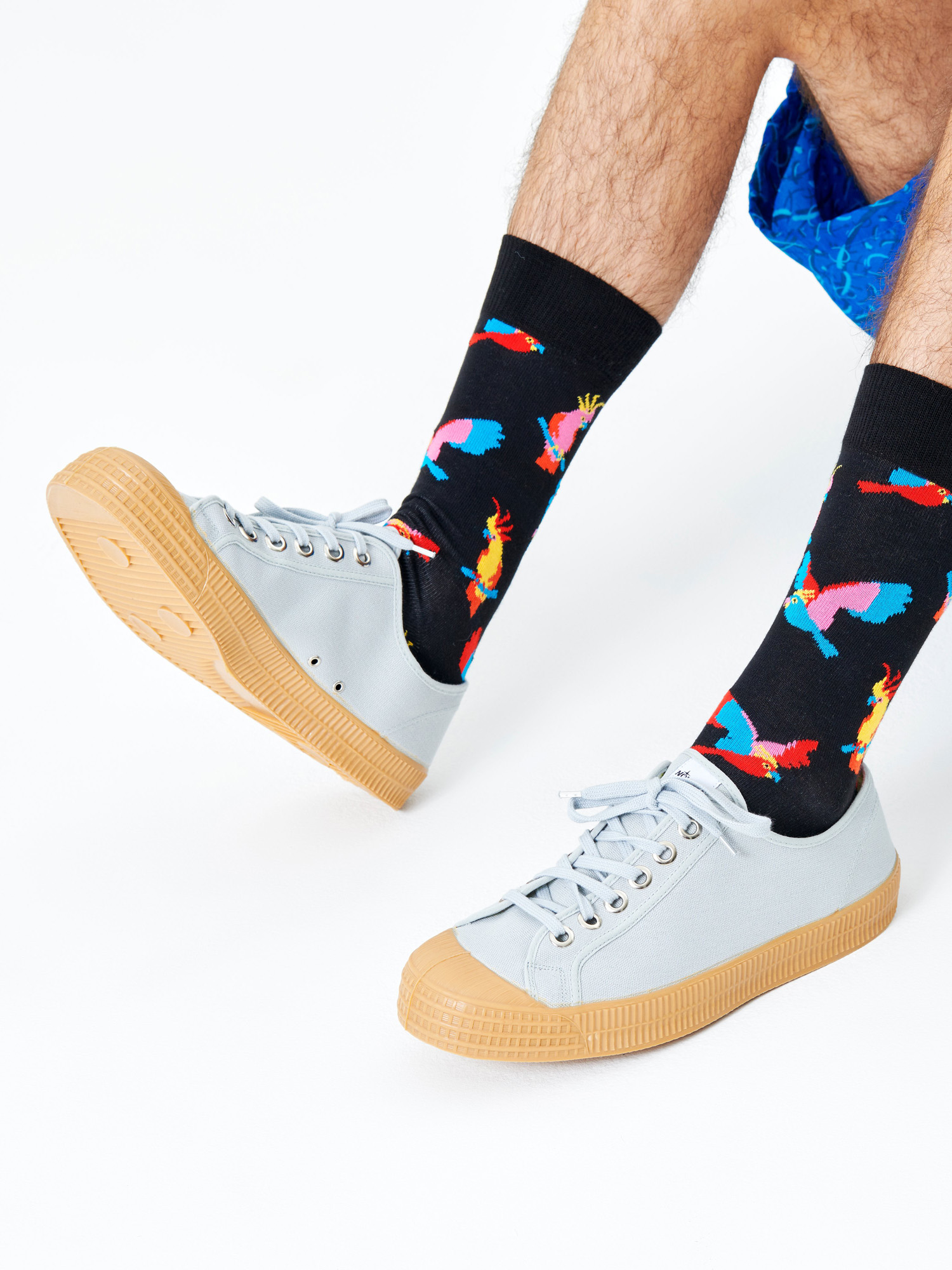Skarpetki Happy Socks Cockatto (black/blue)