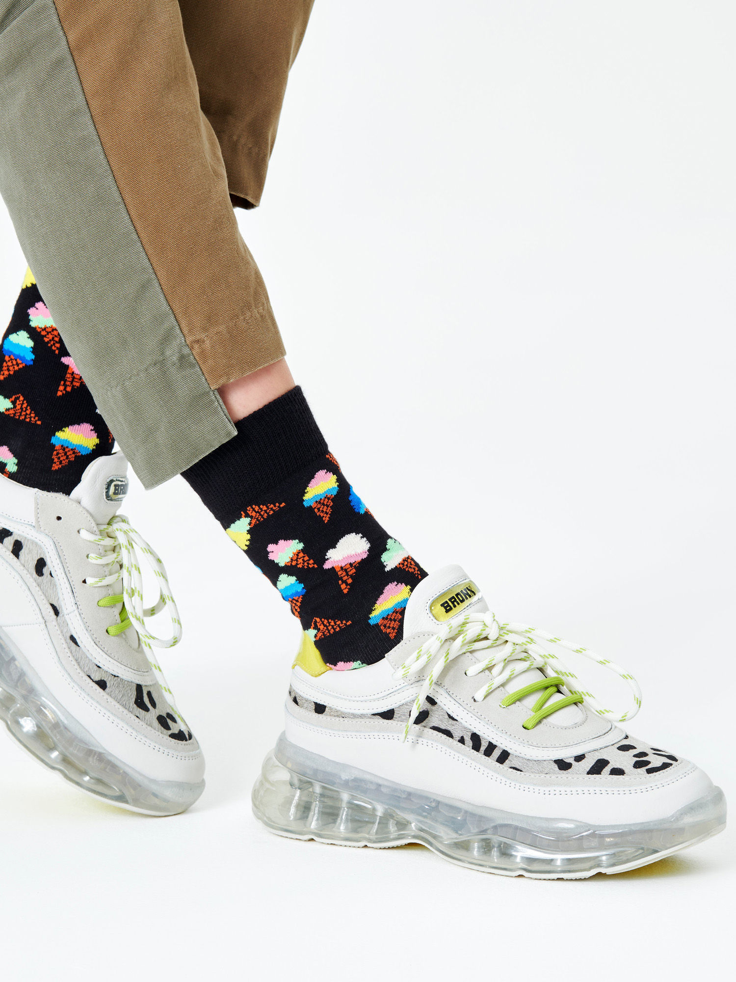 Skarpetki Happy Socks Ice Cream (black)