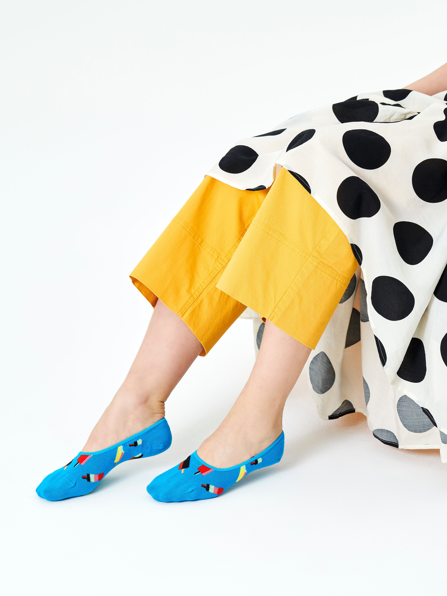 Skarpetki Happy Socks Ice Cream Liner (blue)