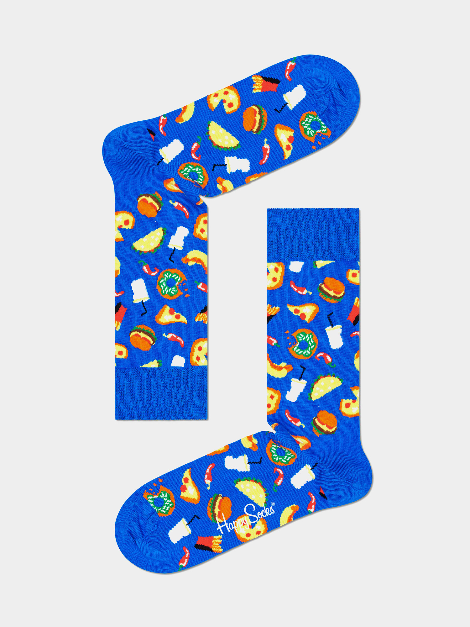 Skarpetki Happy Socks Junk Food (royal)