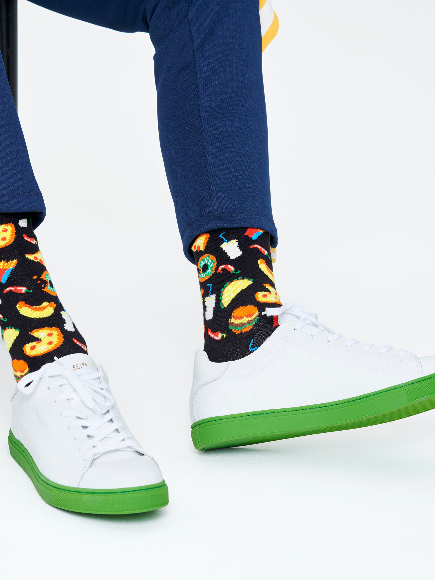 Skarpetki Happy Socks Junk Food (black)