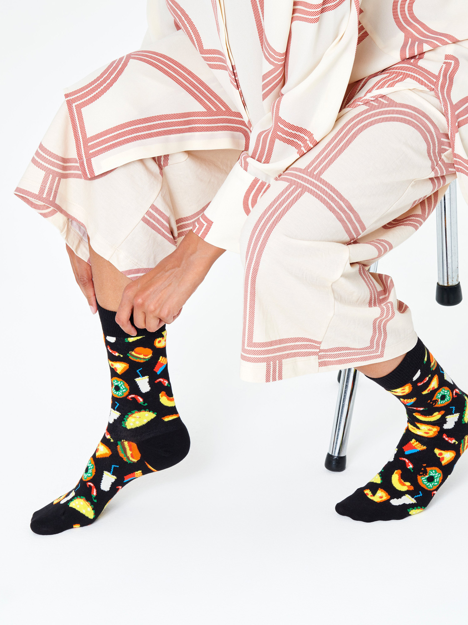 Skarpetki Happy Socks Junk Food (black)
