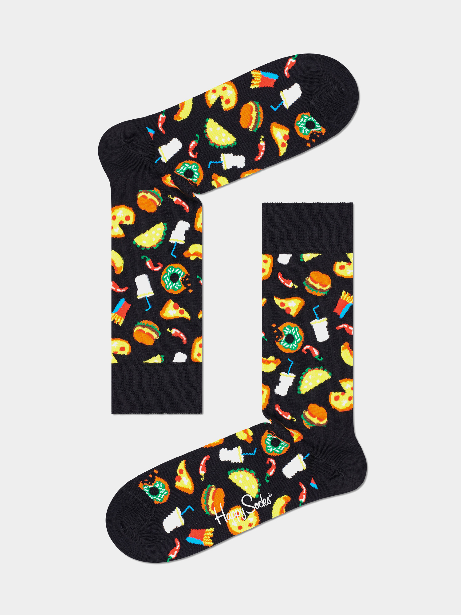 Skarpetki Happy Socks Junk Food (black)