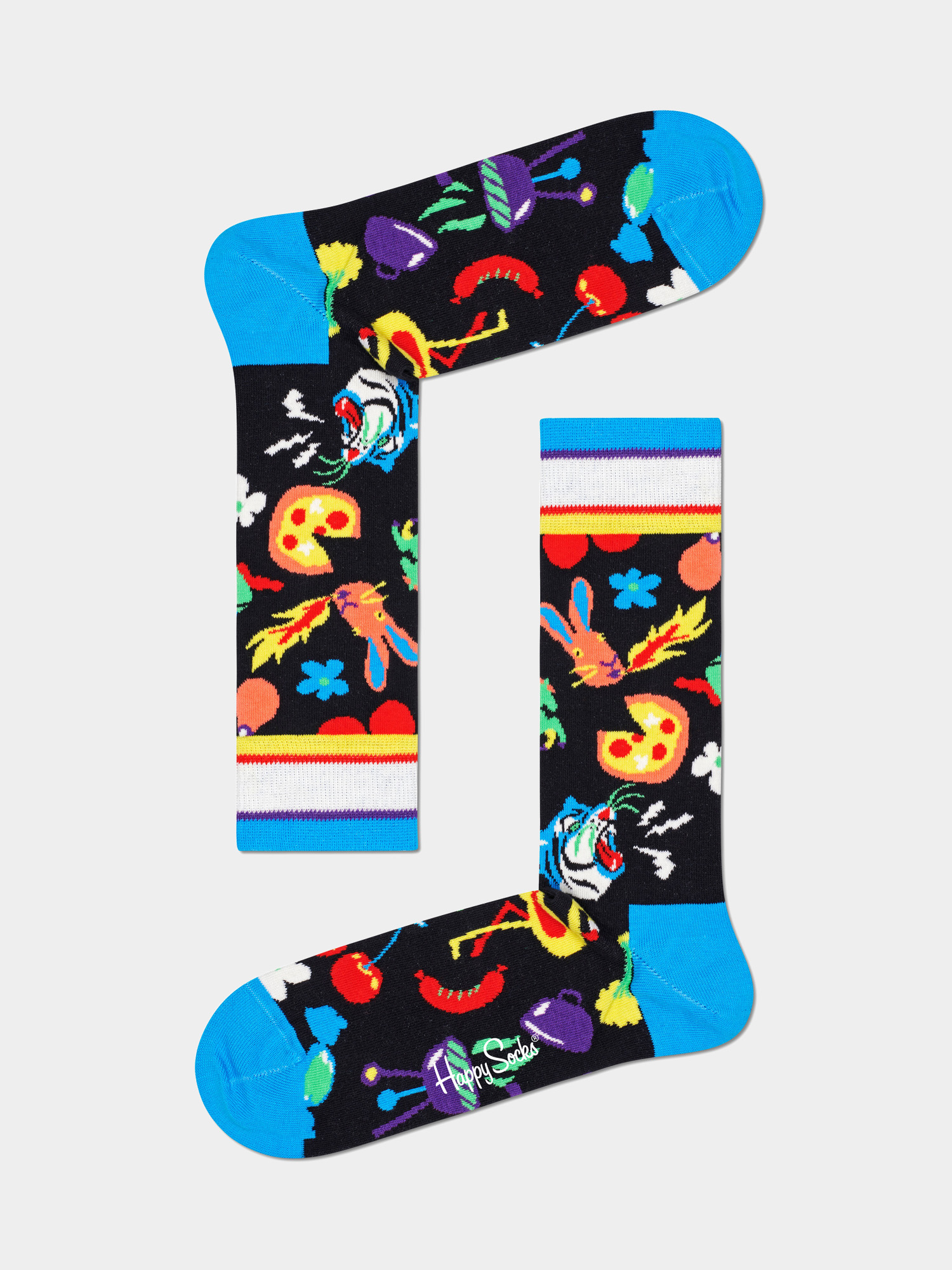 Skarpetki Happy Socks Summer (black/blue)