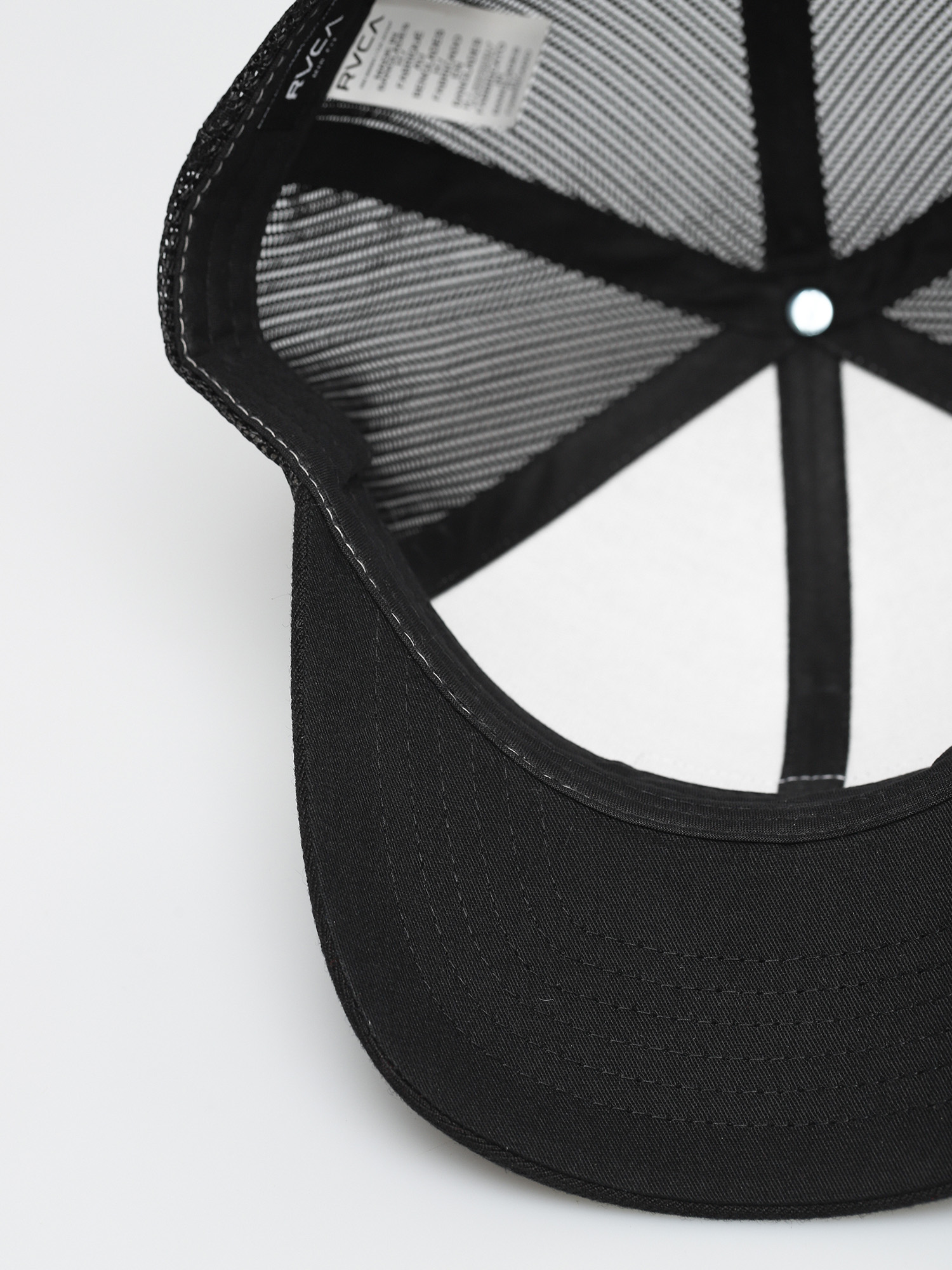 Czapka z daszkiem RVCA Ticket Trucker III ZD (hthr grey/black)