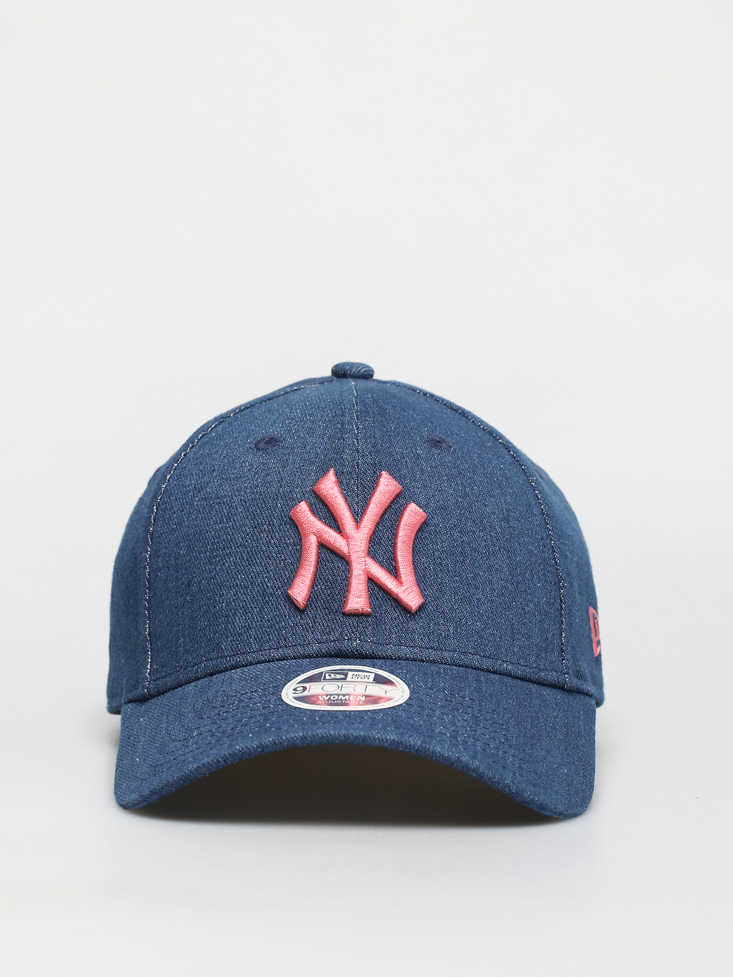 Czapka z daszkiem New Era Wash Denim 9Forty New York Yankees ZD Wmn (open blue)