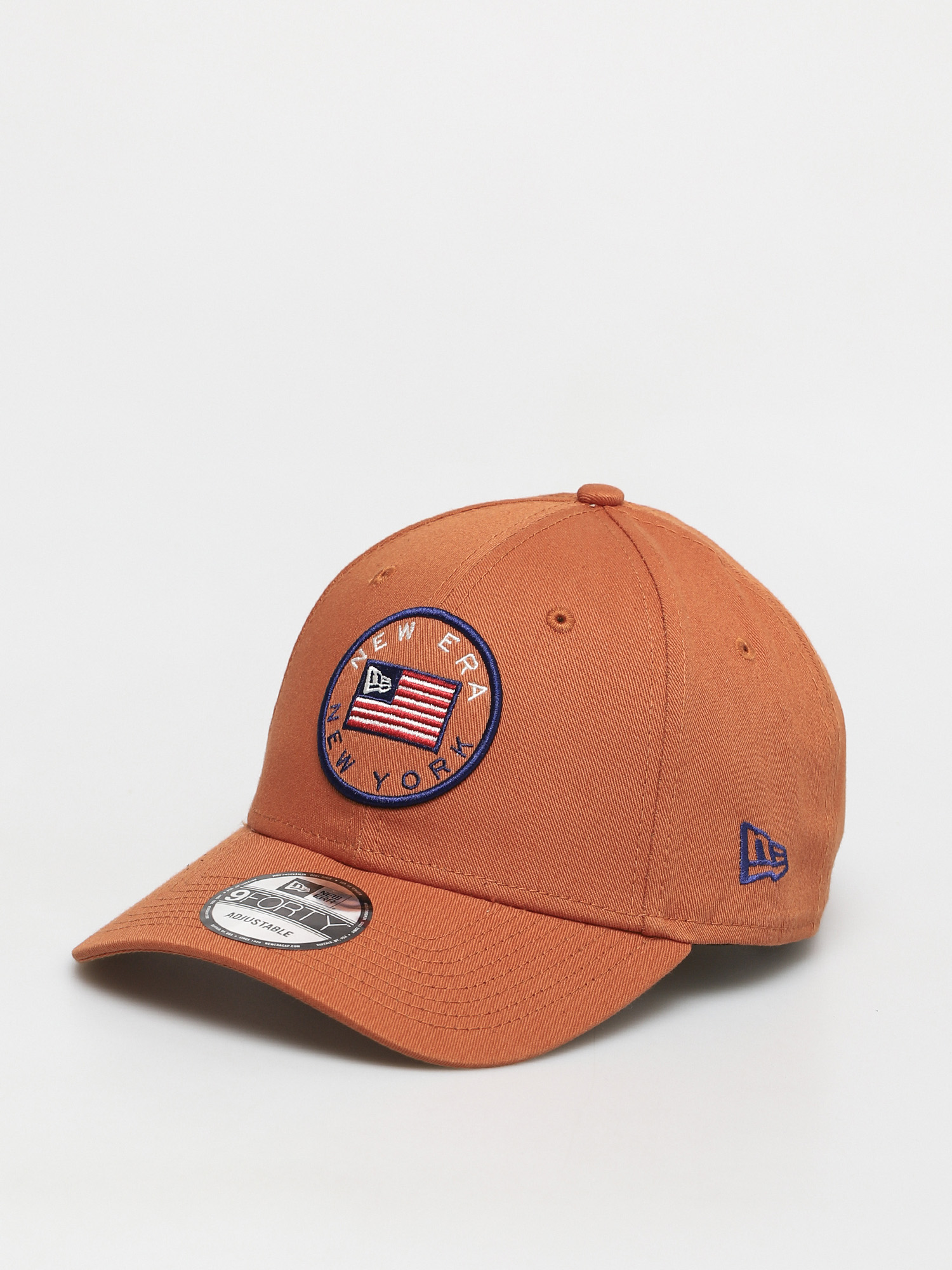 Czapka z daszkiem New Era Us Flag Pack 9Forty ZD (med brown)