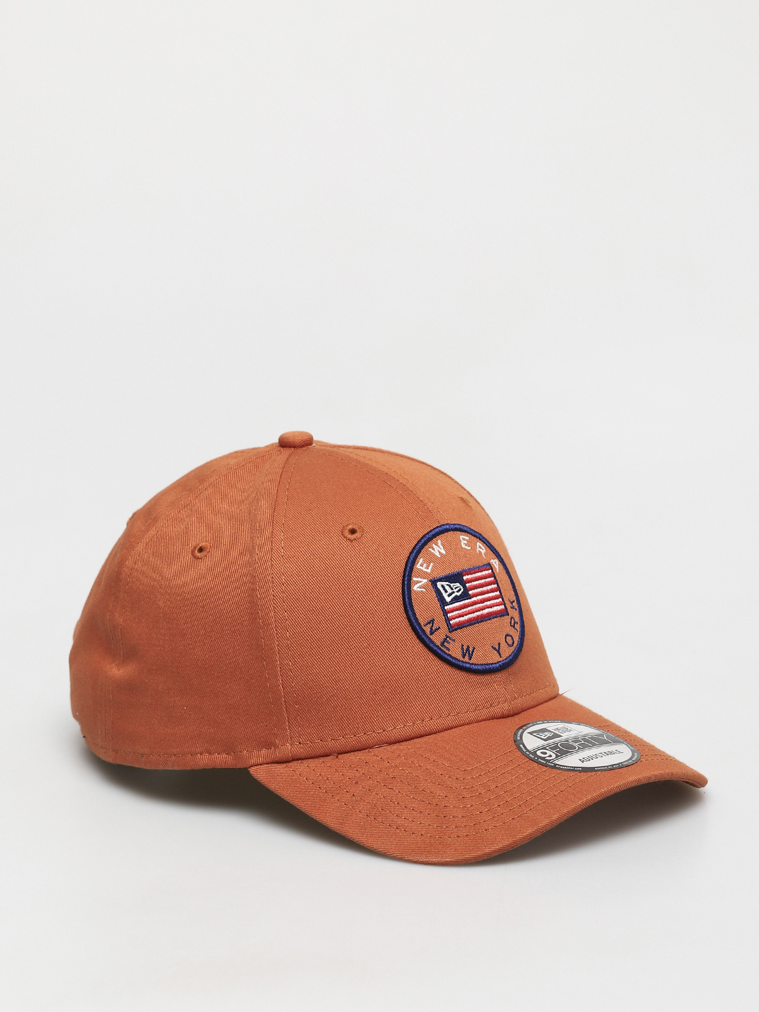 Czapka z daszkiem New Era Us Flag Pack 9Forty ZD (med brown)
