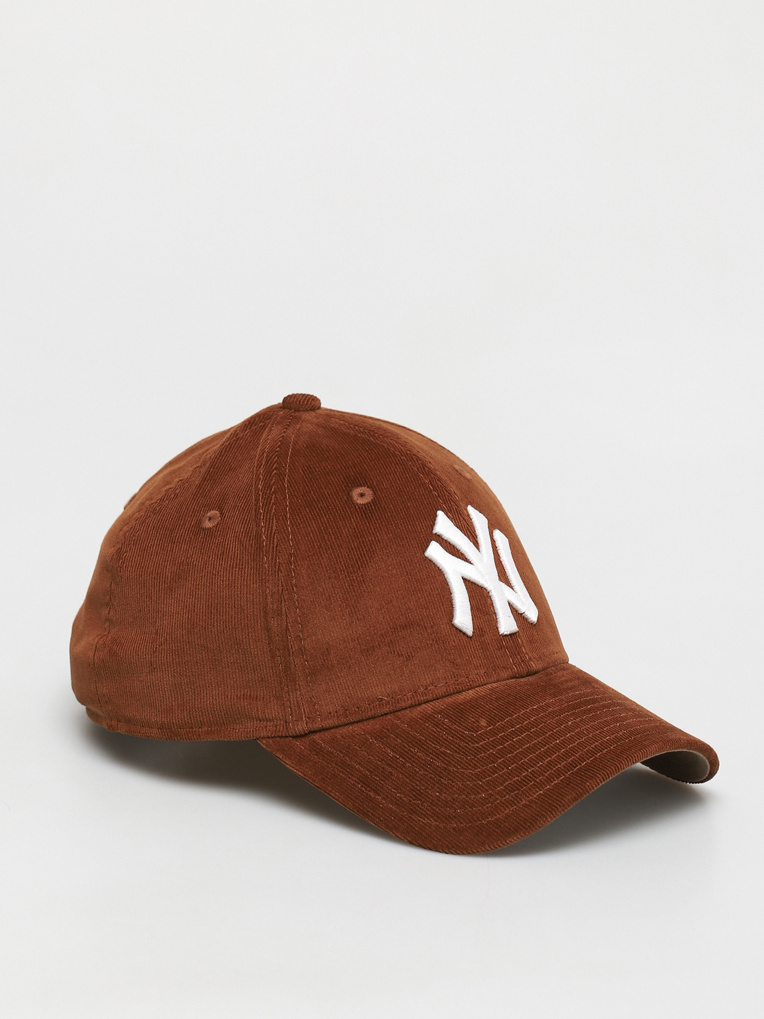 Czapka z daszkiem New Era Cord 9Forty New York Yankees ZD Wmn (med brown)