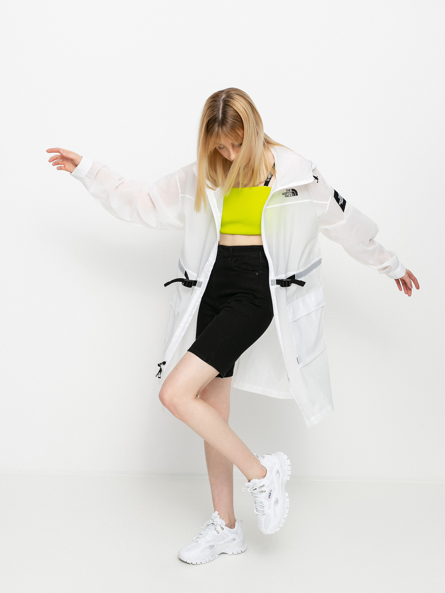 Kurtka The North Face Black Box Wind Wmn (tnf white)