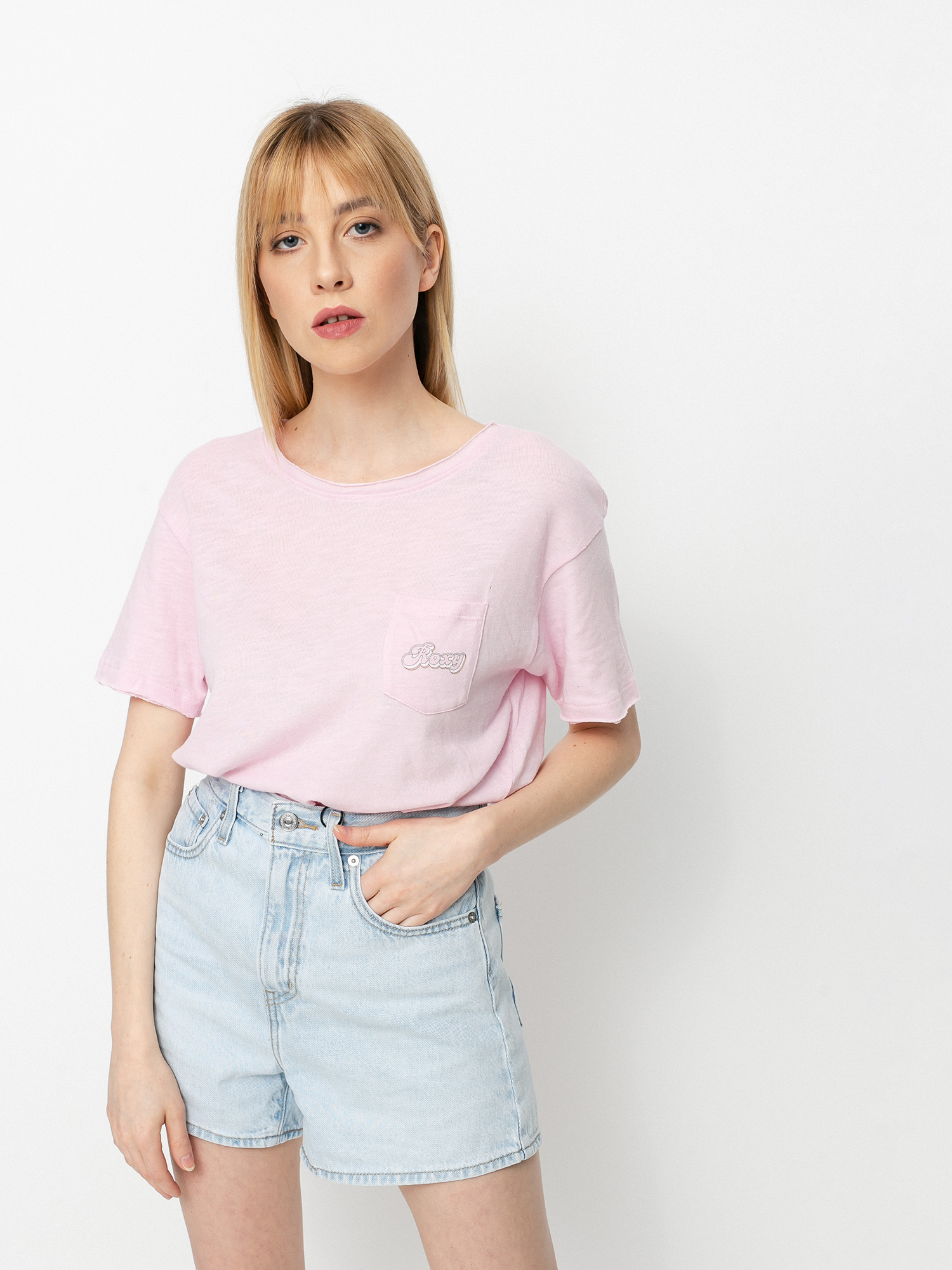 T-shirt Roxy Star Solar A Wmn (pink mist)