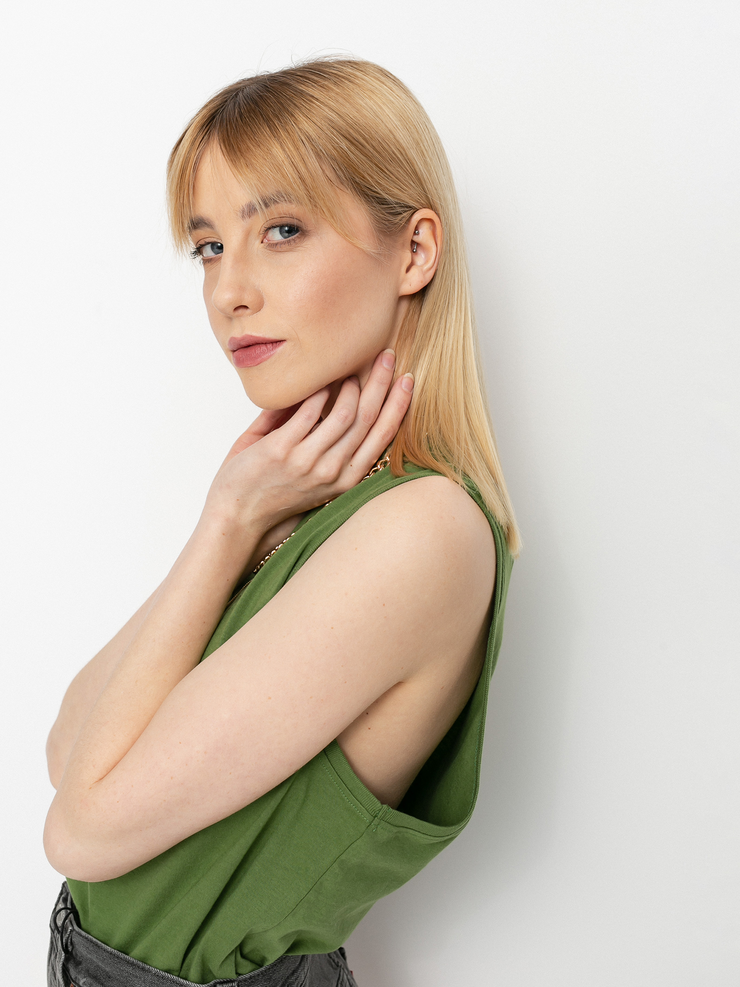 Koszulka Roxy Finally Feel Good Wmn (vineyard green)