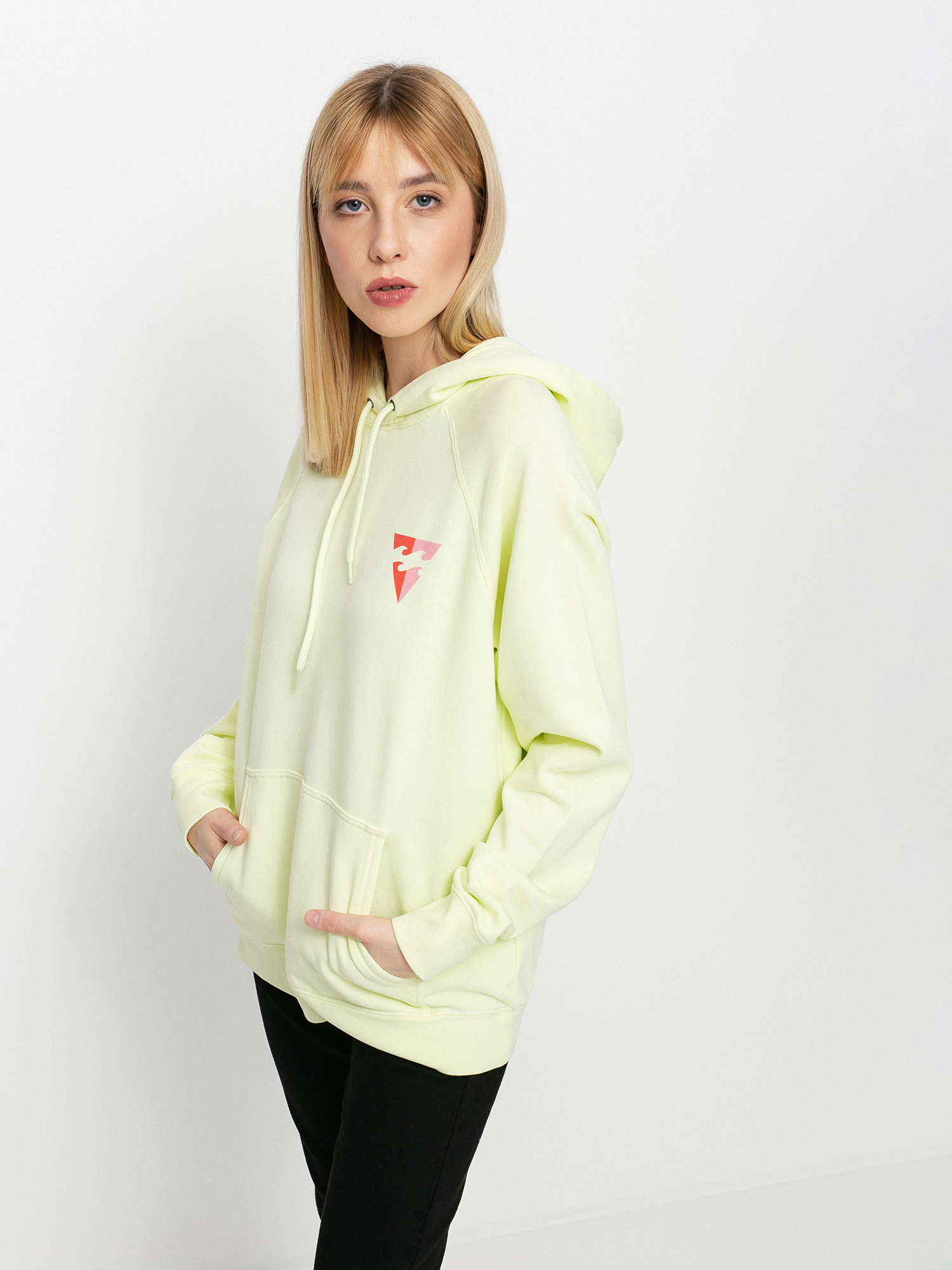Bluza z kapturem Billabong Catching Waves HD Wmn (key lime)