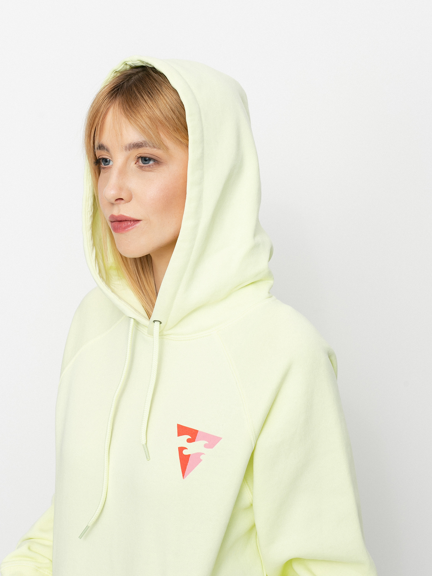Bluza z kapturem Billabong Catching Waves HD Wmn (key lime)