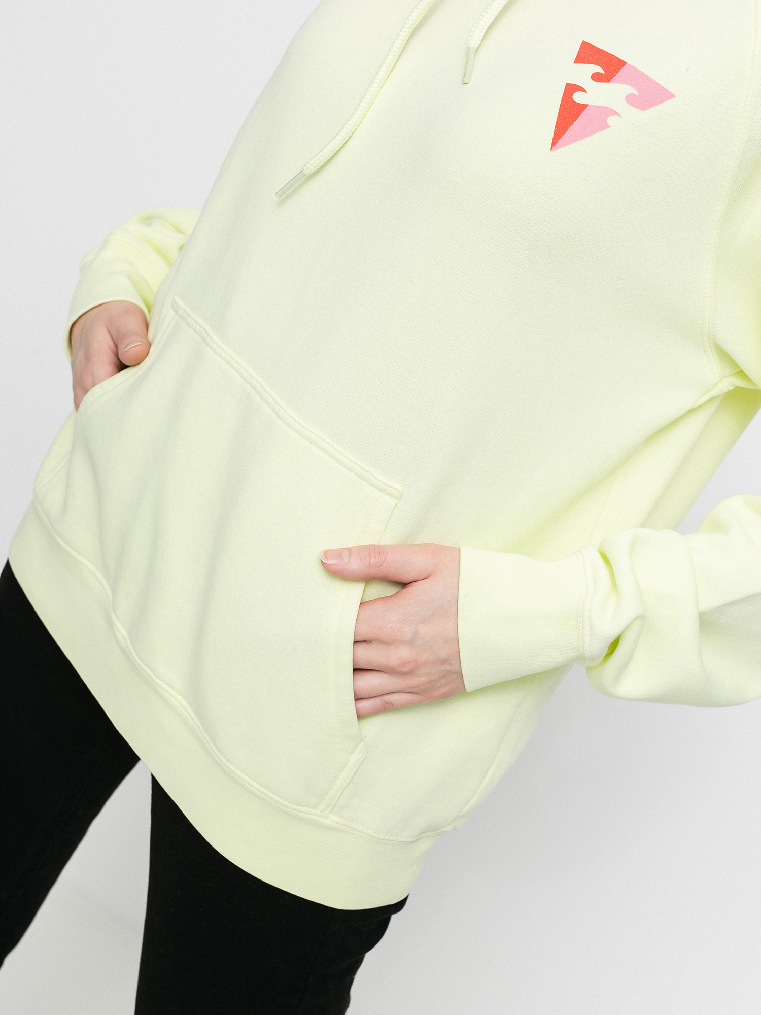 Bluza z kapturem Billabong Catching Waves HD Wmn (key lime)