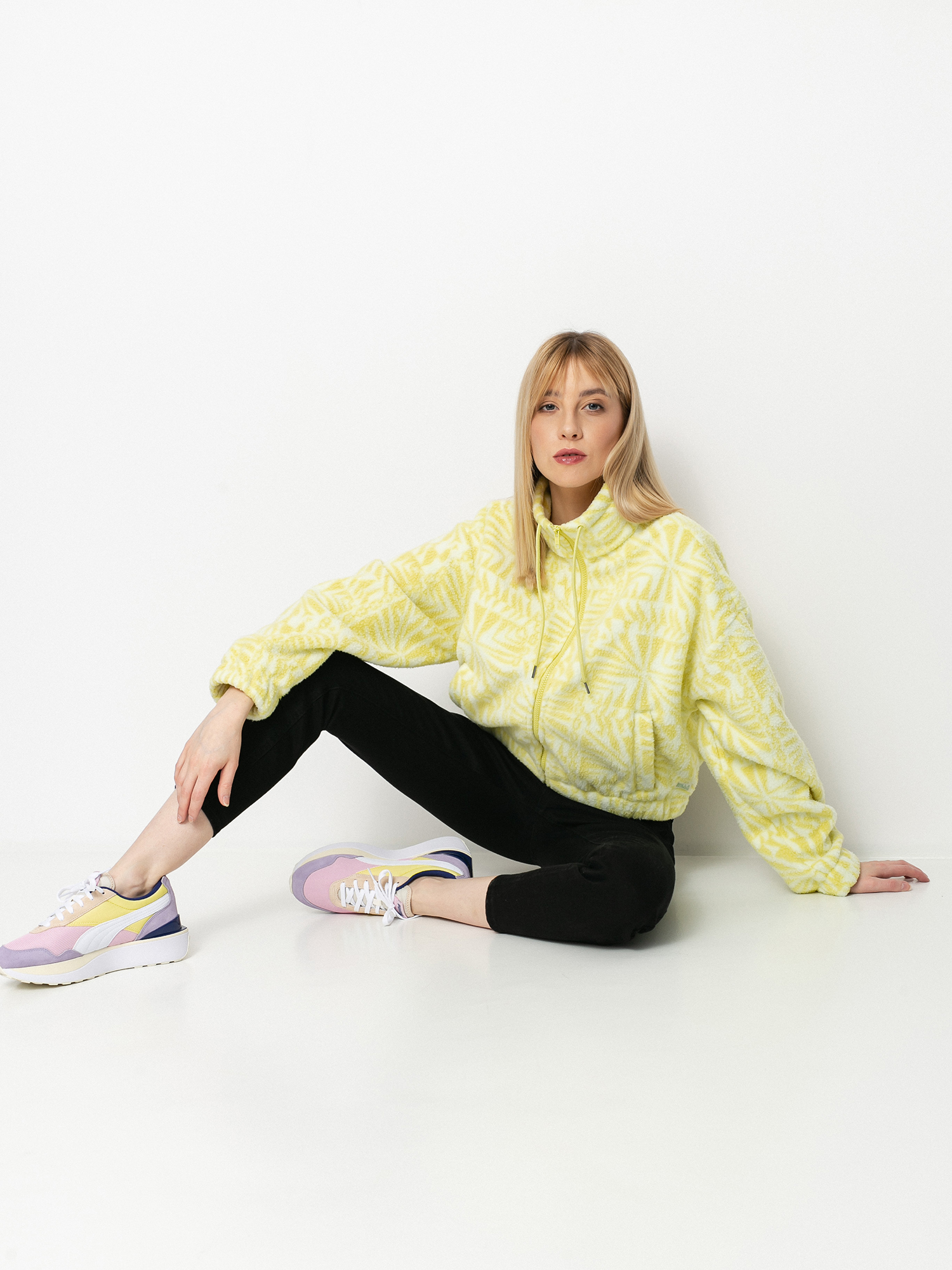 Damski Polar Billabong Cheeko Fleece (lemon zest)