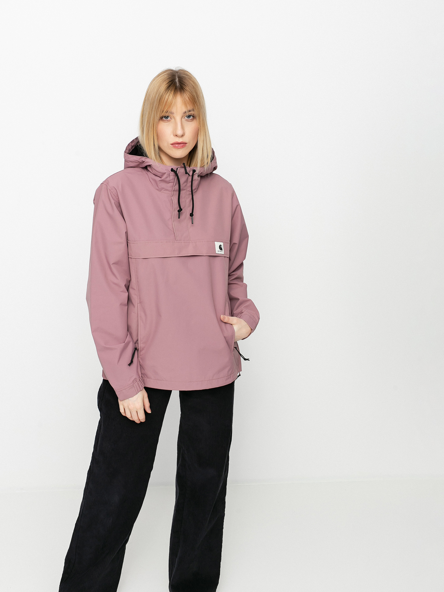 Kurtka Carhartt WIP Nimbus Pullover Wmn - różowy (malaga)