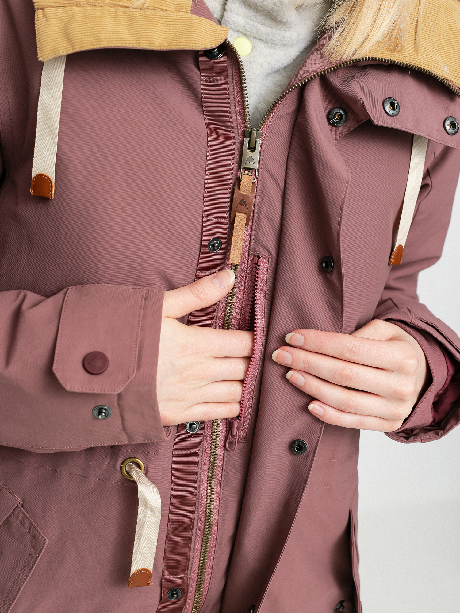 Kurtka Burton Saxton Parka Wmn (rose brown)