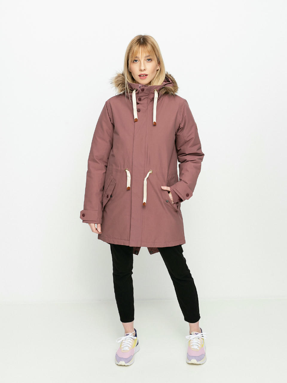 Kurtka Burton Saxton Parka Wmn (rose brown)