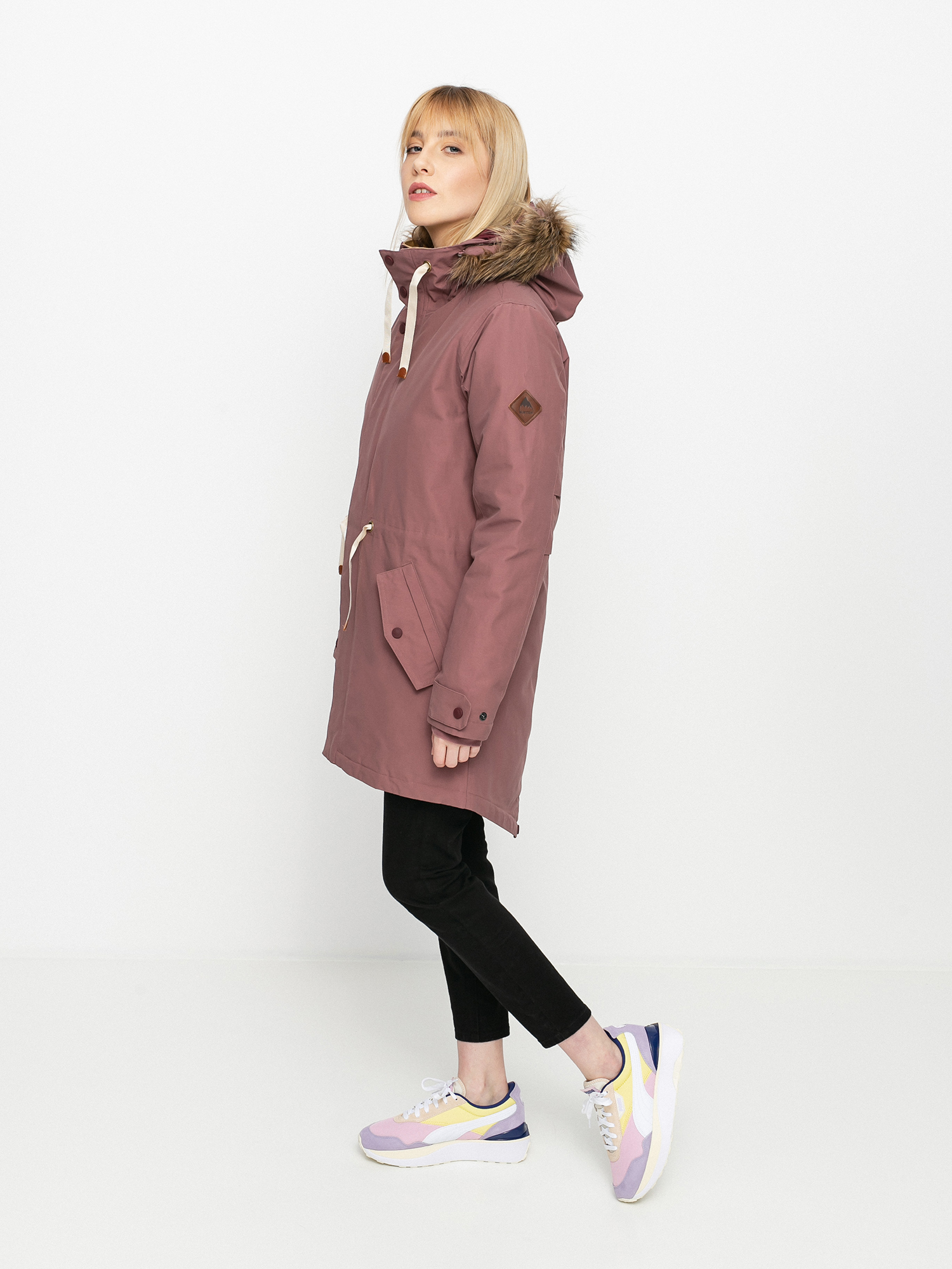 Kurtka Burton Saxton Parka Wmn (rose brown)
