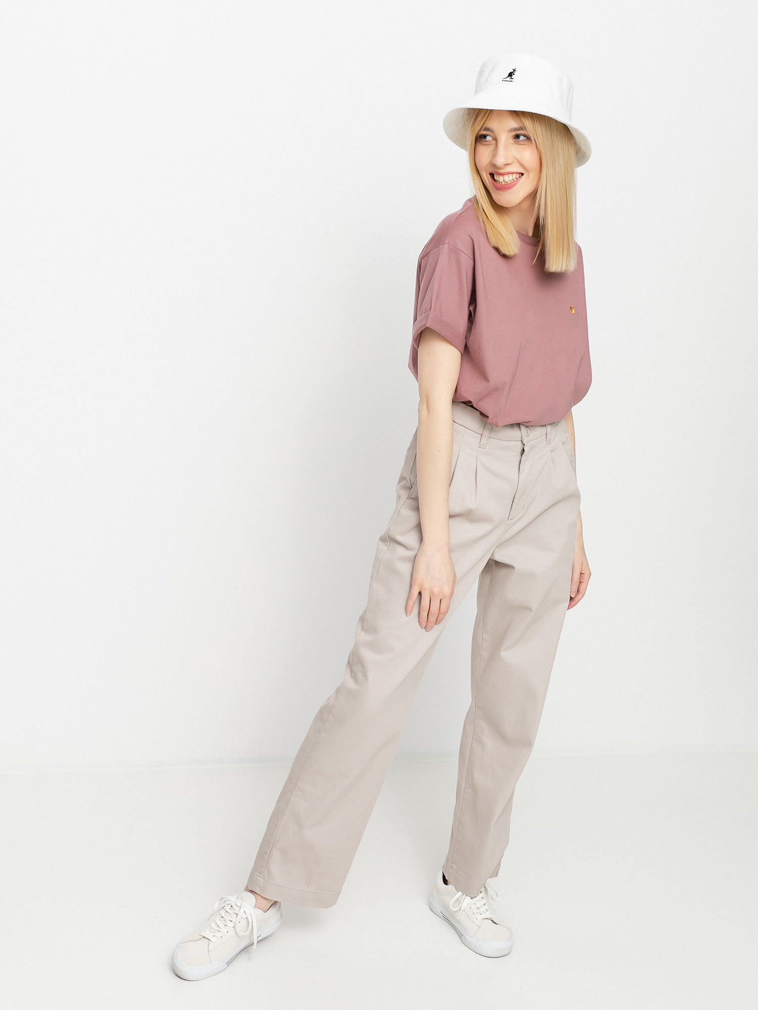 T-shirt Carhartt WIP Chase Wmn (malaga/gold)