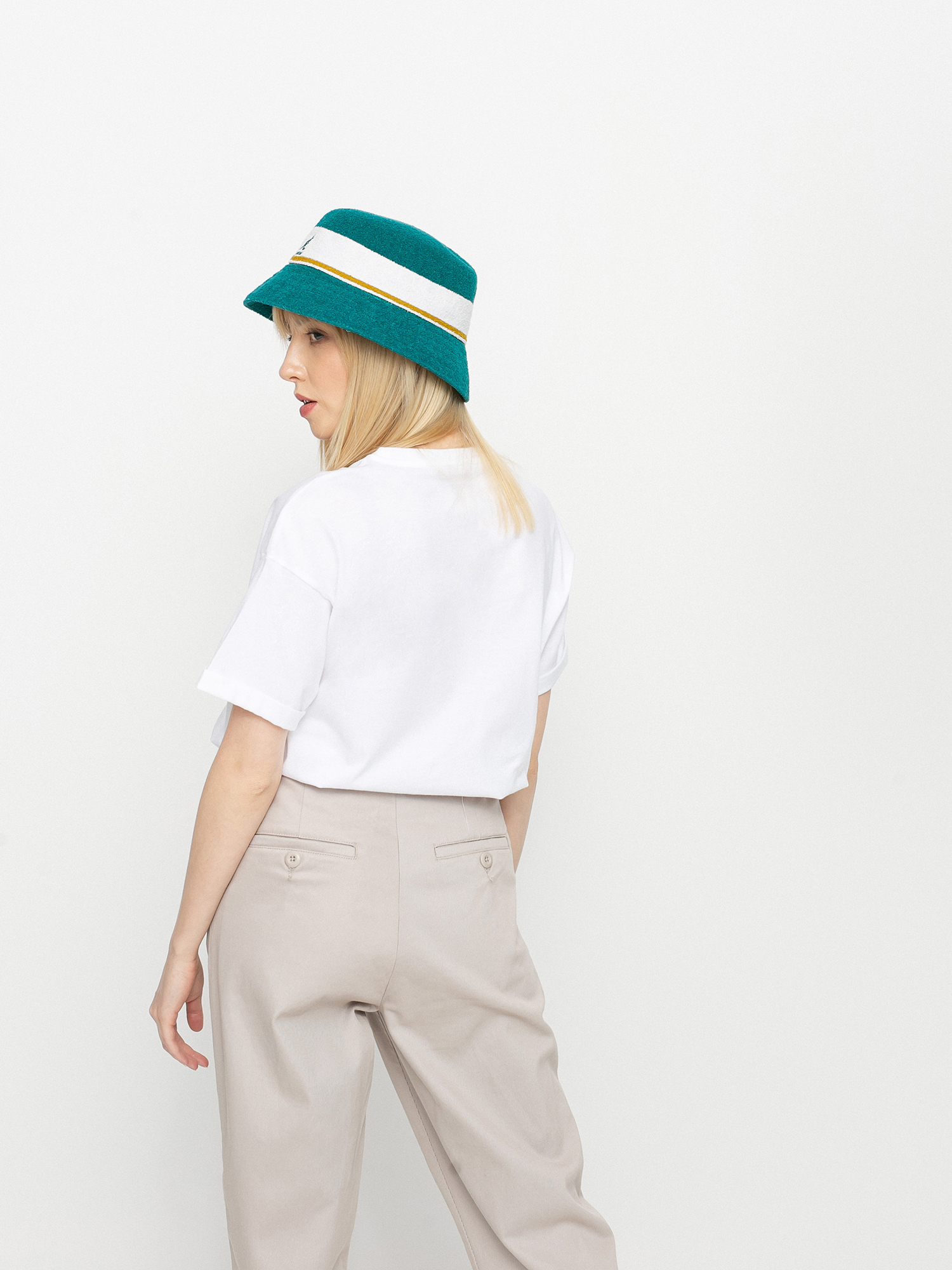 T-shirt Carhartt WIP Chase Wmn (white/gold)
