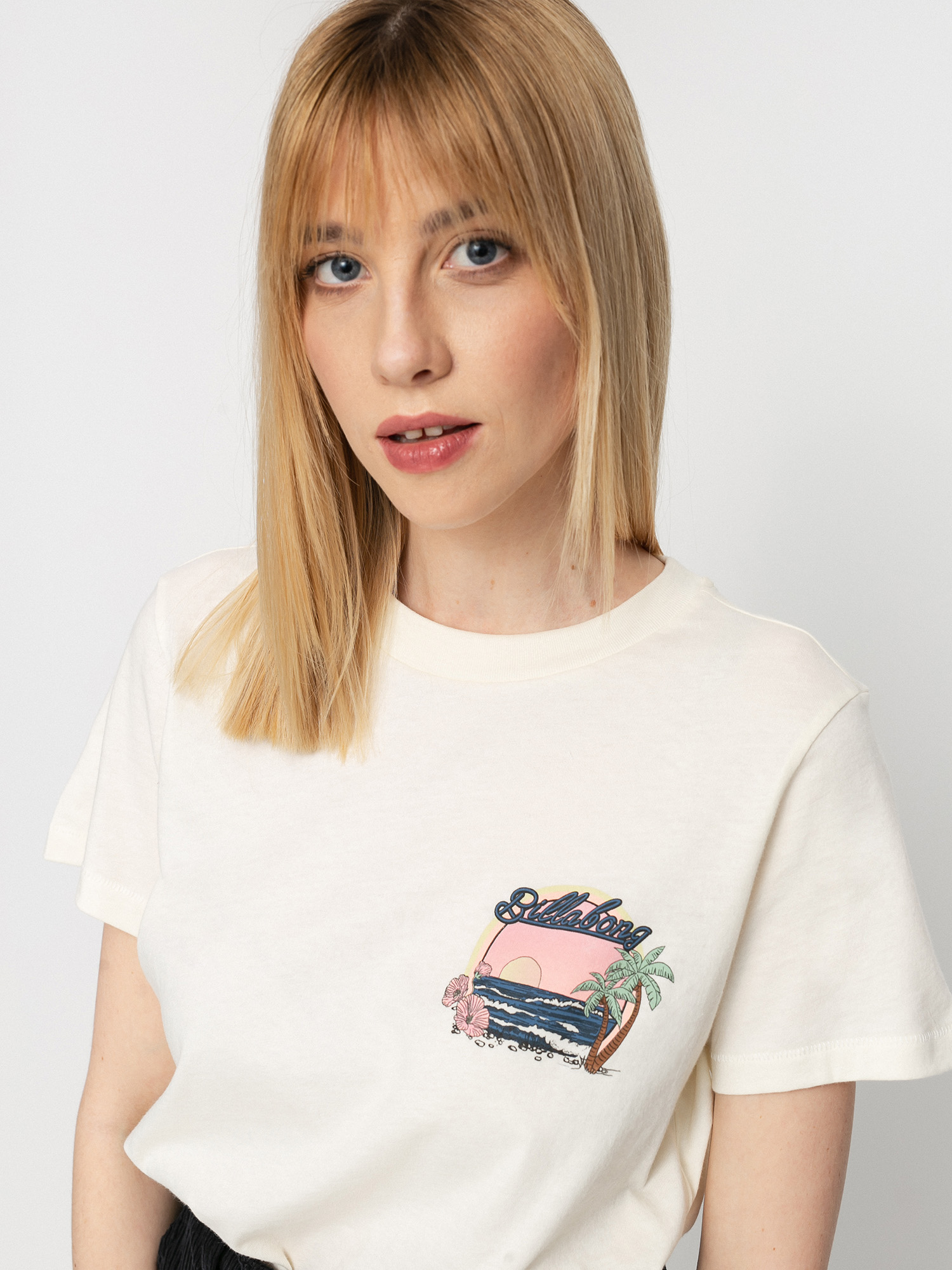 T-shirt Billabong California Dreaming Wmn (salt crystal)