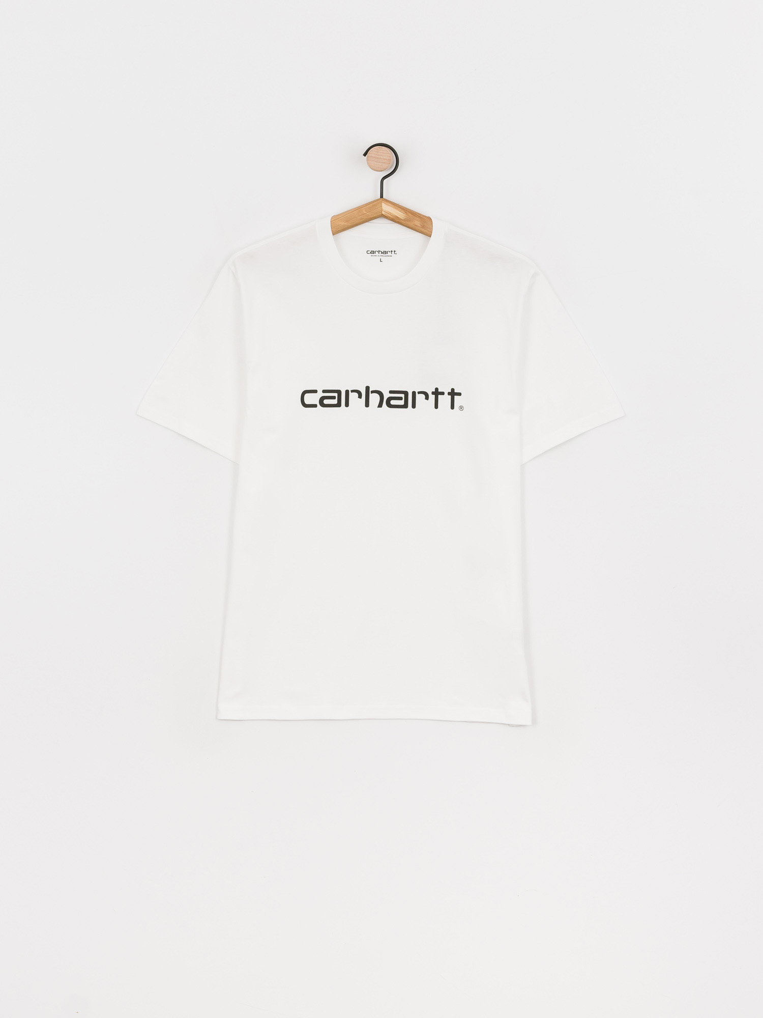 T-shirt Carhartt WIP Script (white/black)