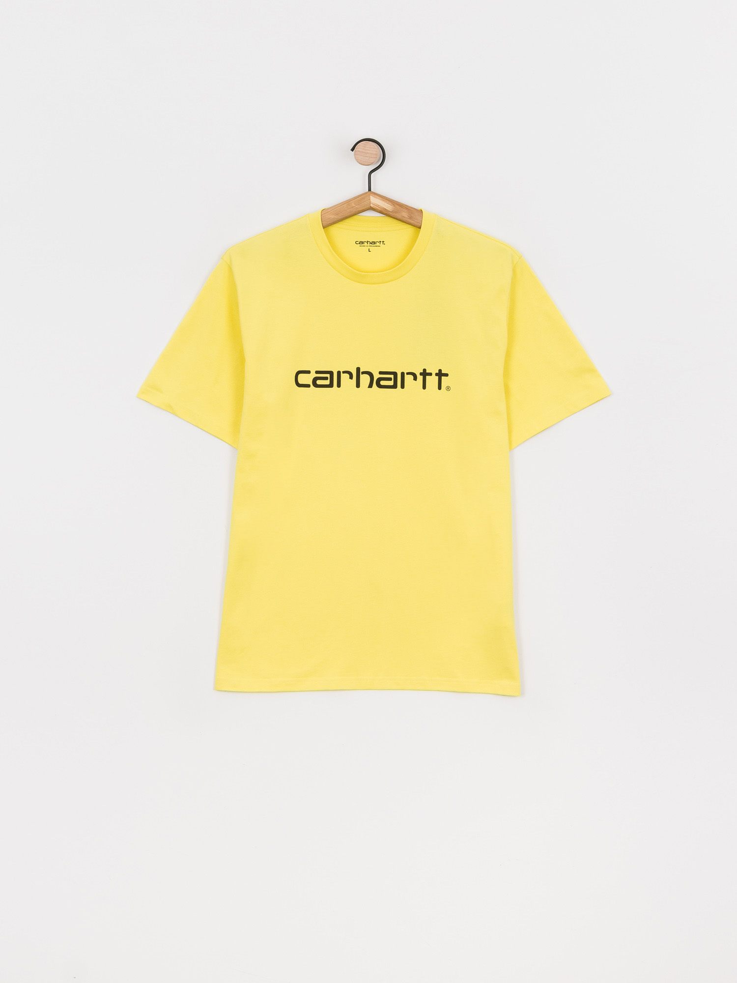 T-shirt Carhartt WIP Script (limoncello/black)